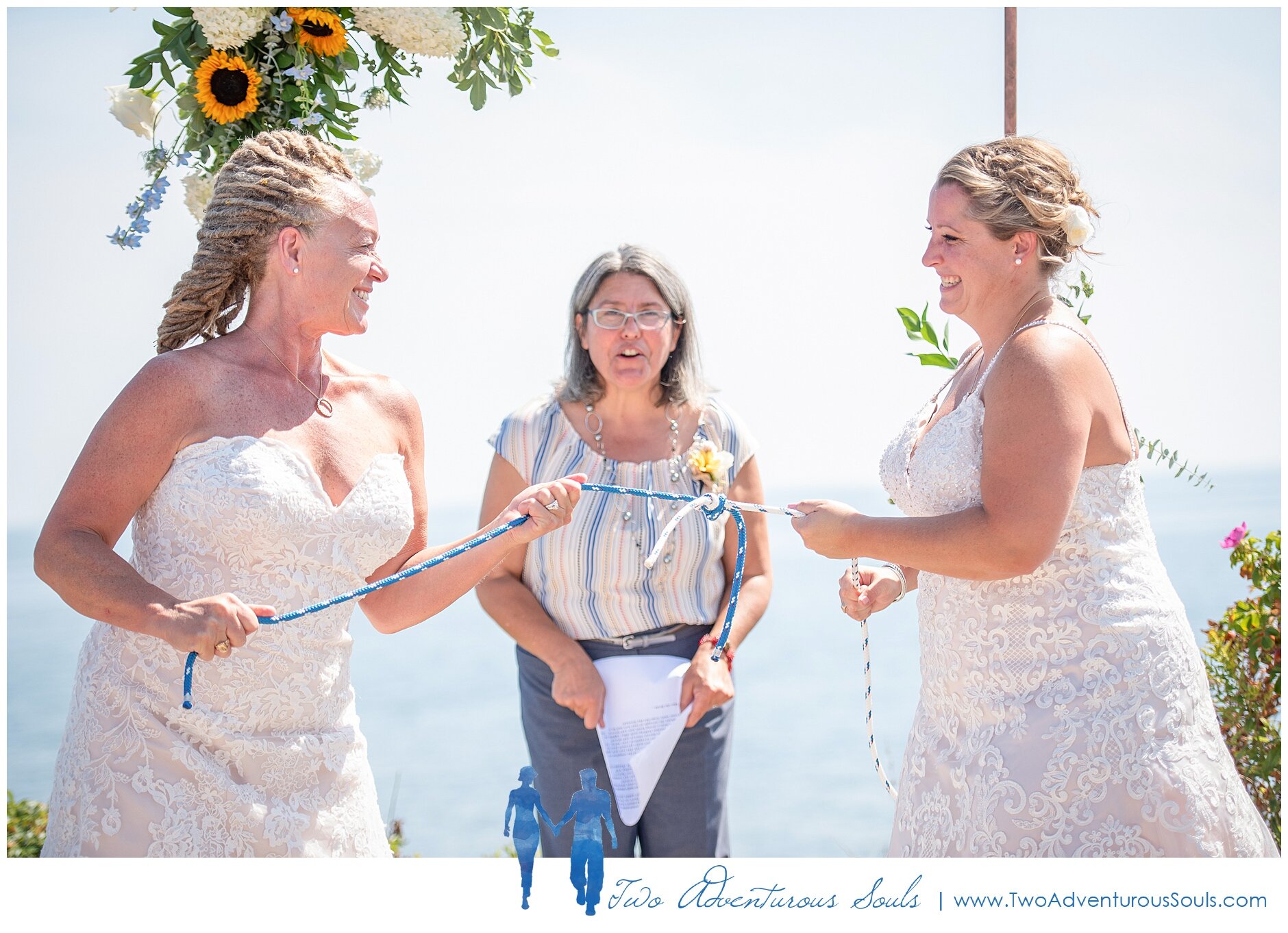 Cara and Kristin's Two Lights State Park Wedding Cape Elizabeth