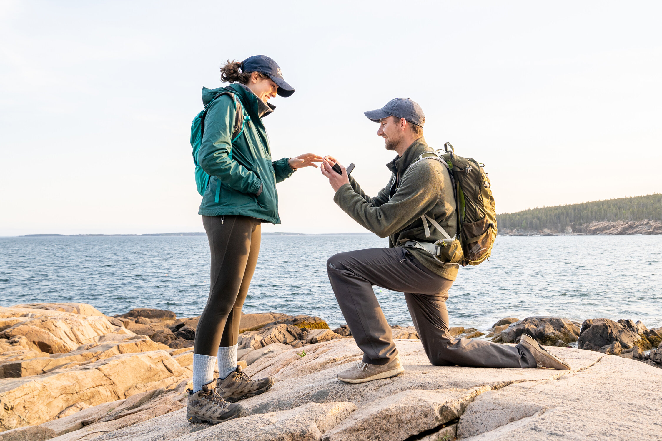 Acadia National Park Proposal, Otter Point, Maine Wedding Photographers, Two Adventurous Souls - 1.jpg