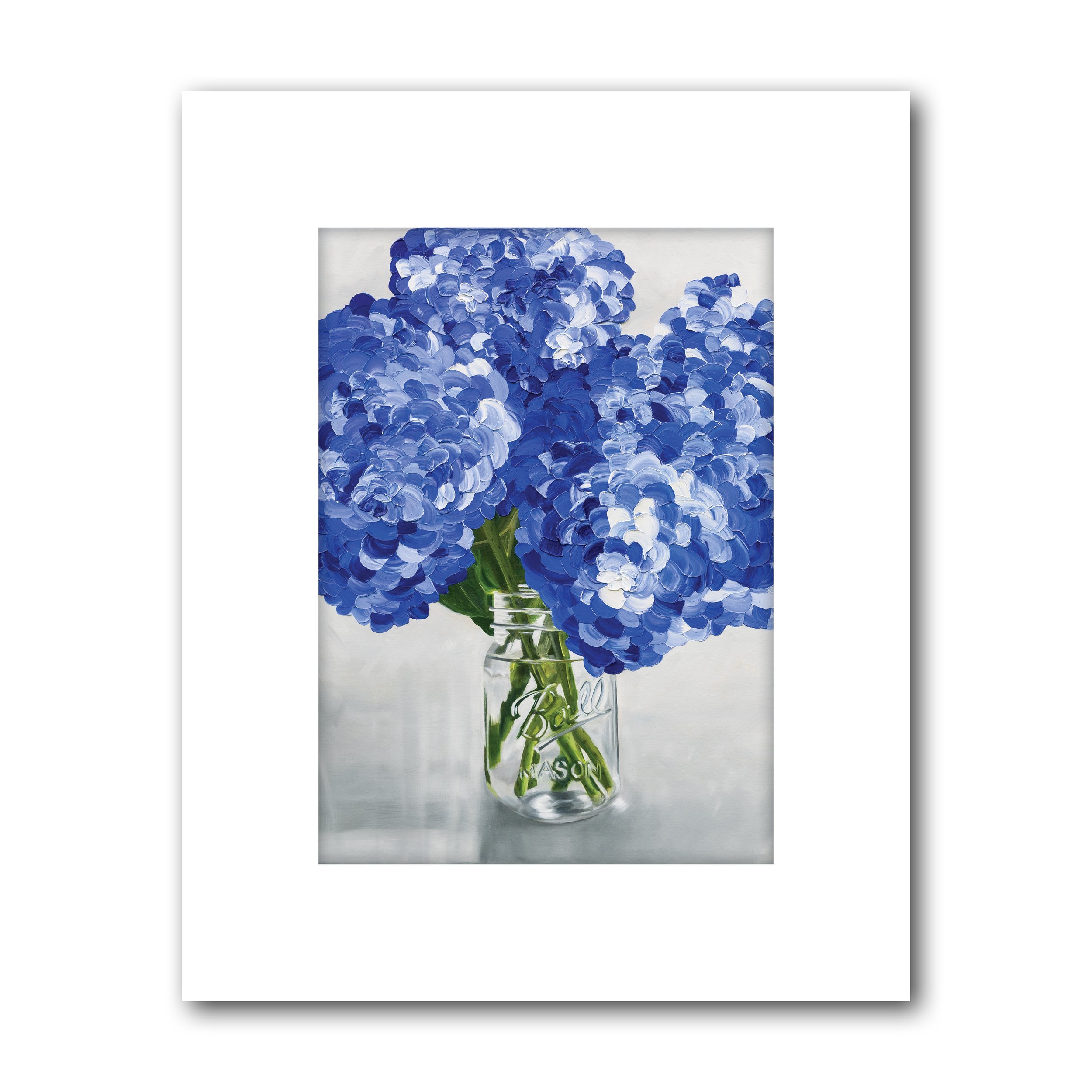 fine art print 'Bold Blue'
