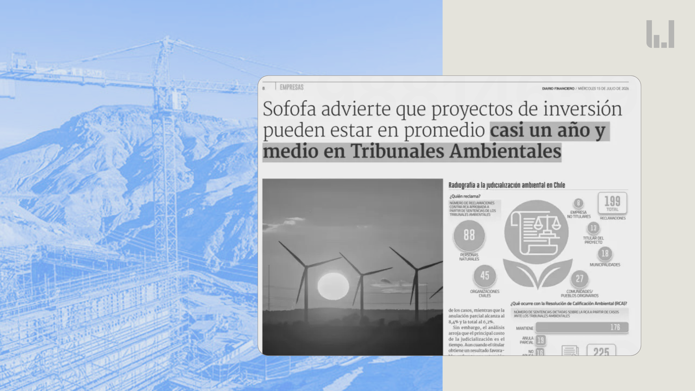 Sofofa advierte que proyectos de inversión pueden estar en promedio casi un año y medio en Tribunales