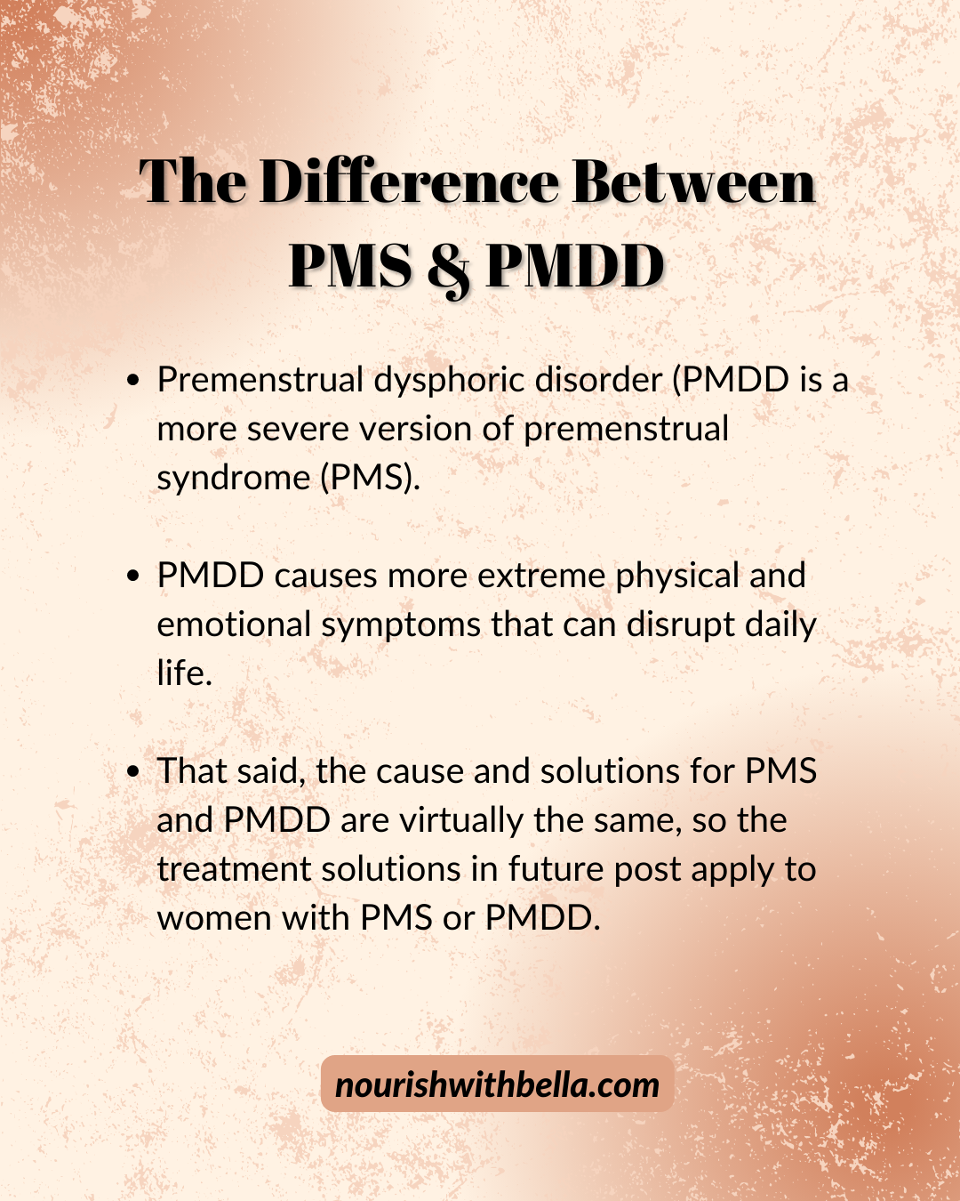 Oxford CBT - PMDD can cause severe PMS in the week or two before