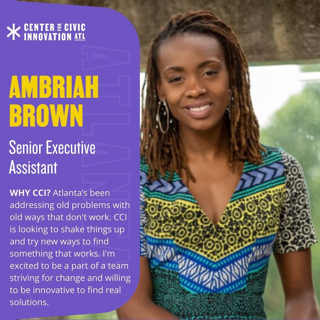 Meet the new squad! It&rsquo;s an exciting time for our organization, as we&rsquo;re expanding our team of community-driven leaders who share our vision of an equitable Atlanta. Say hello to our new team members: Ambriah, Rachel, Grace and Jordan. #civicatlanta