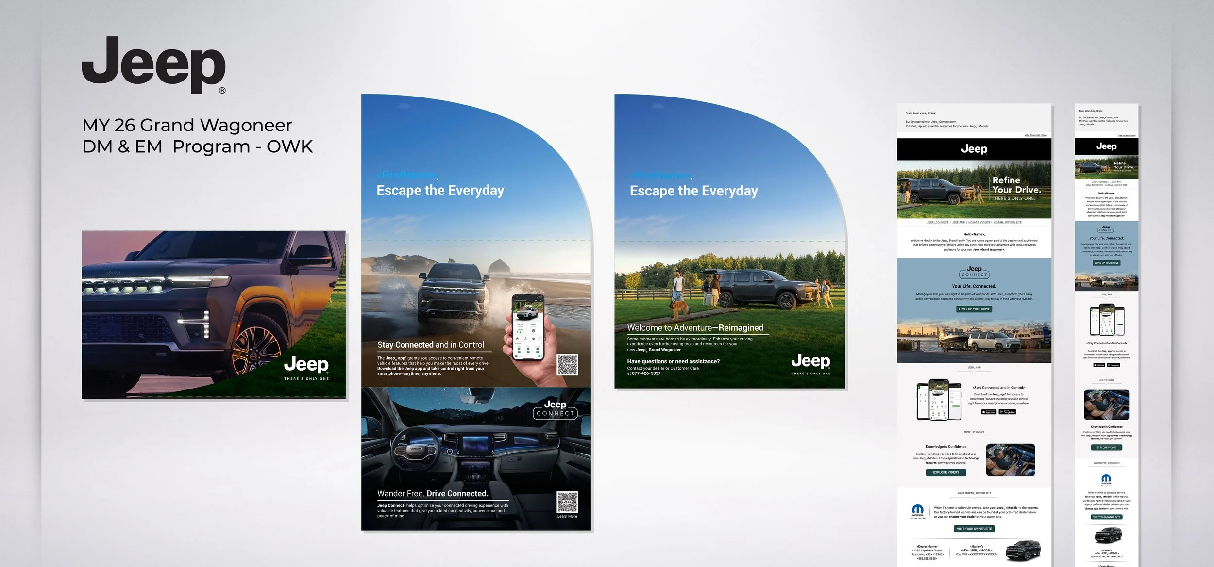 Jeep Grand Wagoneer Owner Welcome CRM Campaign