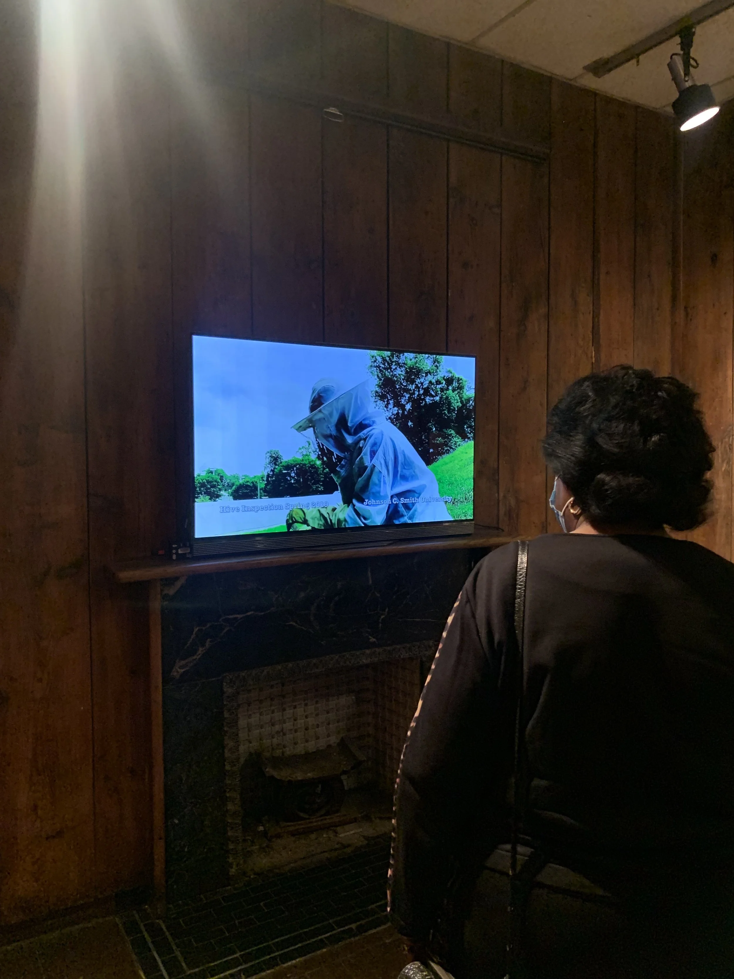 Southside Community Art Center video installation