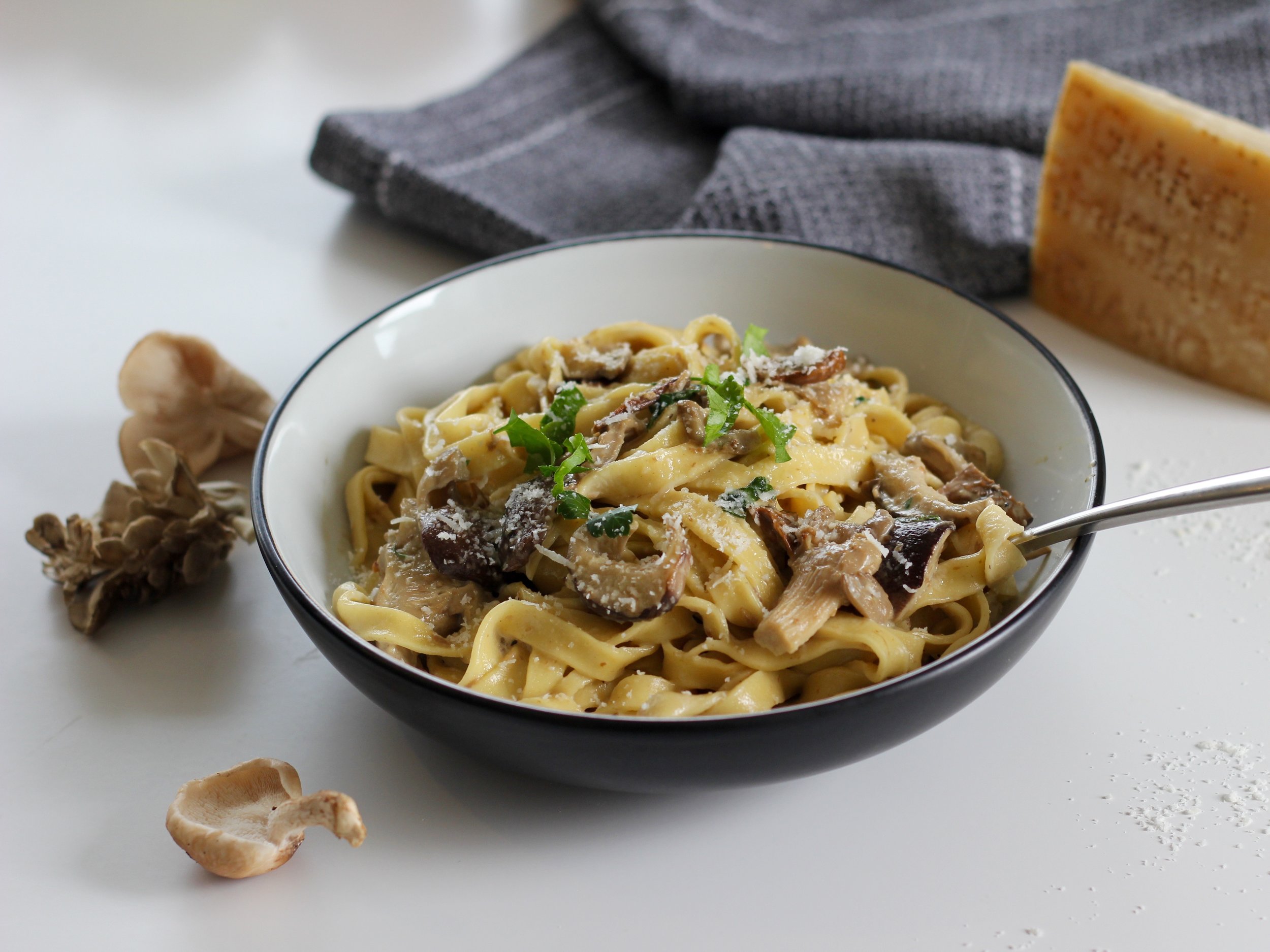 Creamy Truffle, Bacon And Mushroom Linguine Using The M&S, 50 OFF