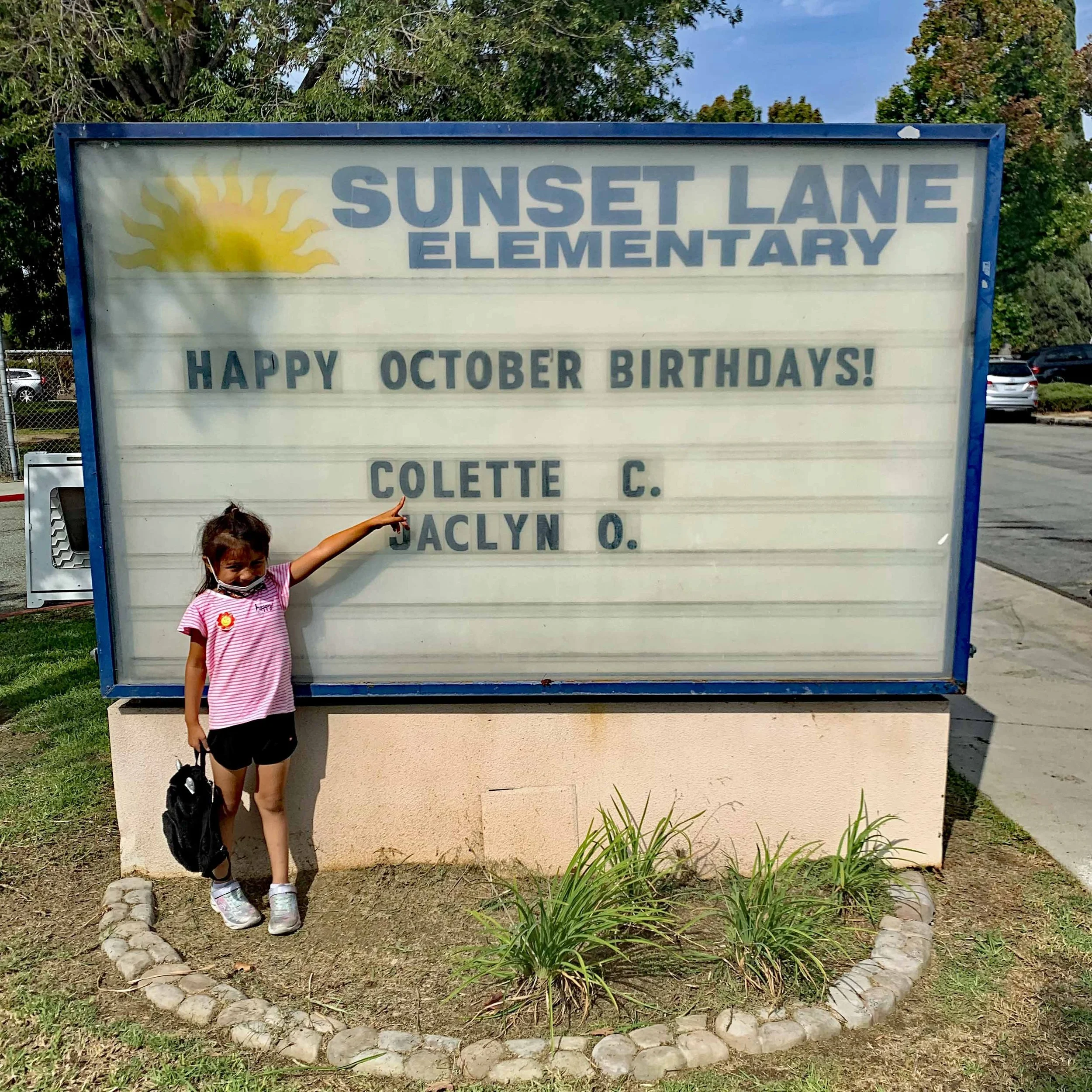 Birthday Marquee — Sunset Lane Education Foundation