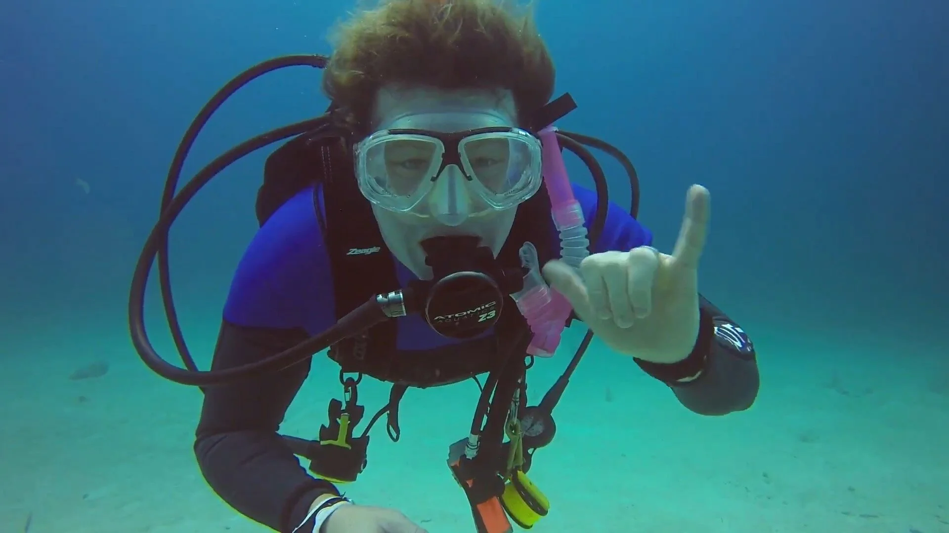 Learning To Swim To Scuba Dive