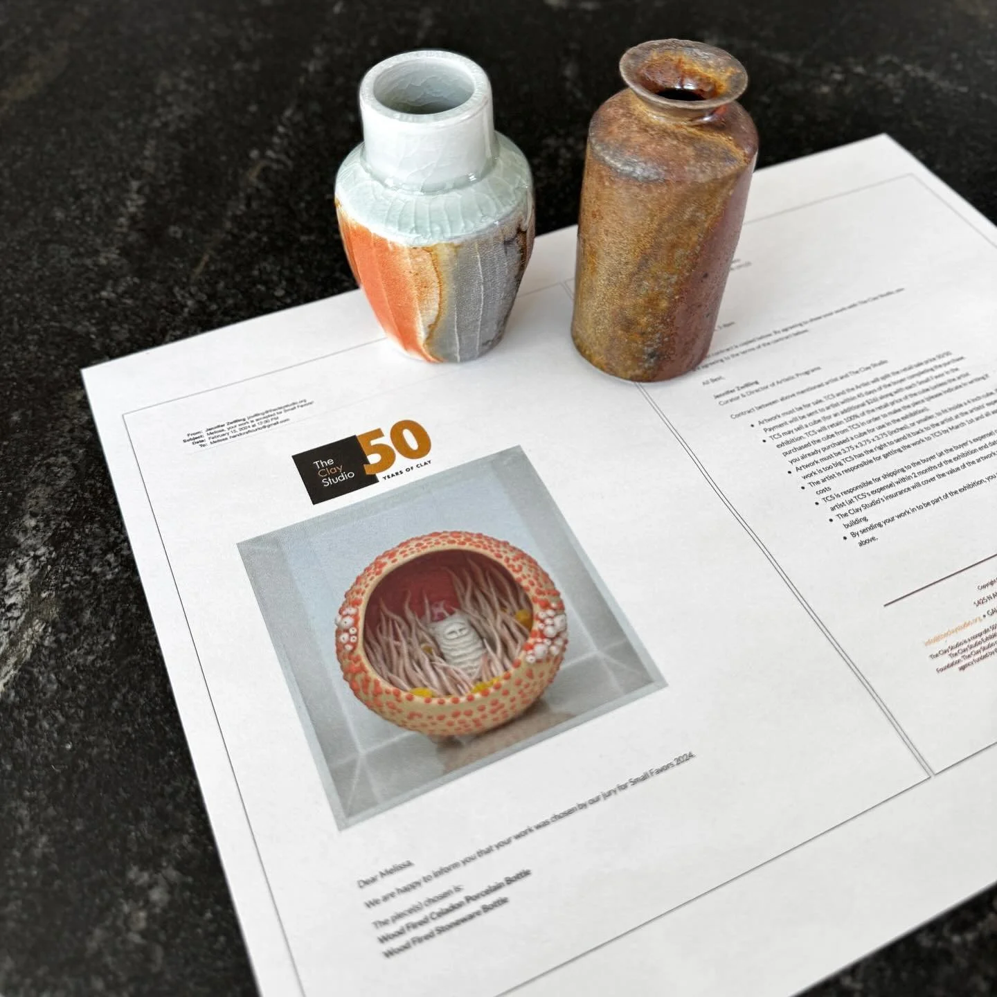 I&rsquo;m packing these guys up and am excited to be taking part in @theclaystudiophl &lsquo;s #smallfavors2024 show again this year, such a fun show!

#ShopSmall #womanowned #claylife #handmadeceramics #functionalceramics  #handmademodern  #slowdesi