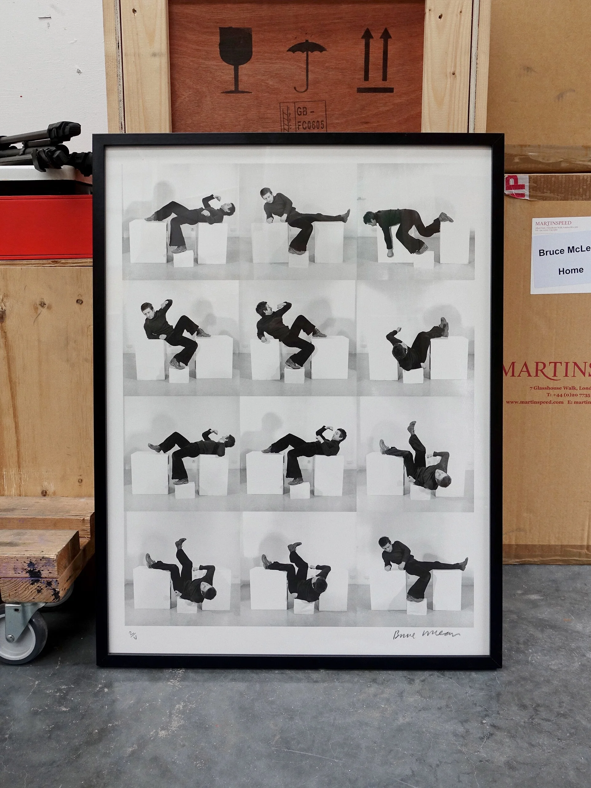 Bruce McLean Pose work for plinths 1971