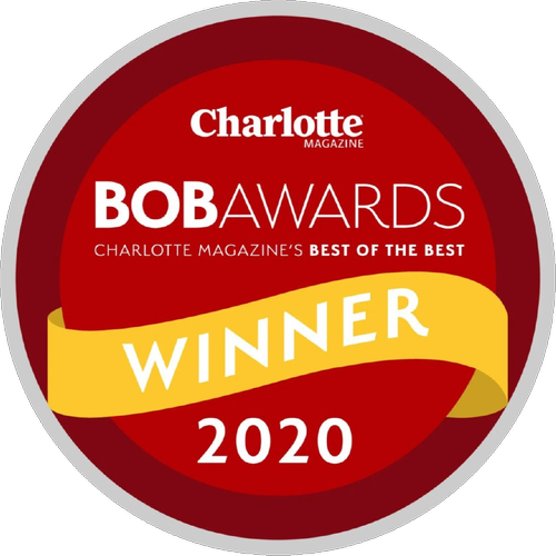 Charlotte Magazine BOB Awards Winner 2020