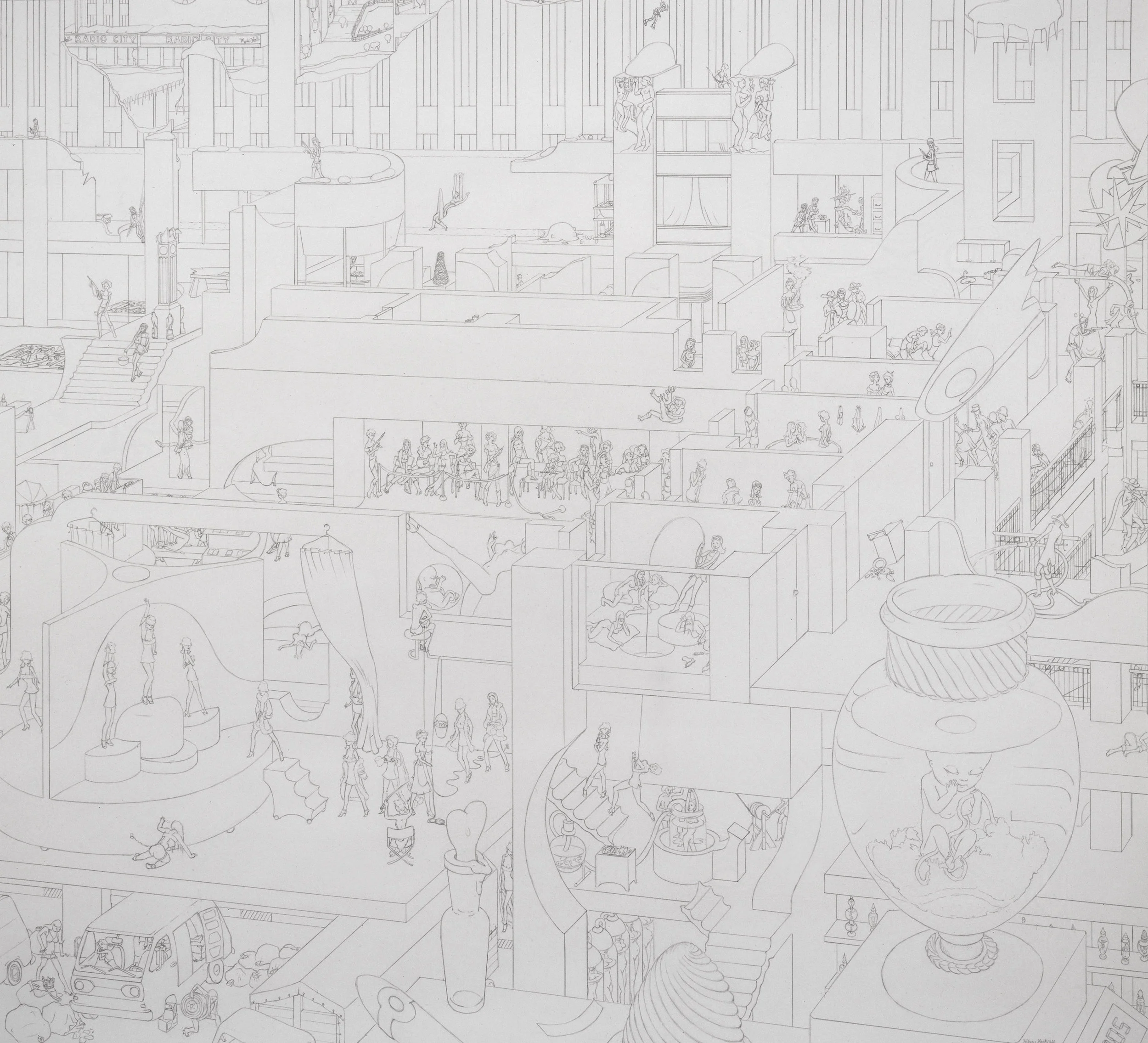 Drawing — Hilary Harkness