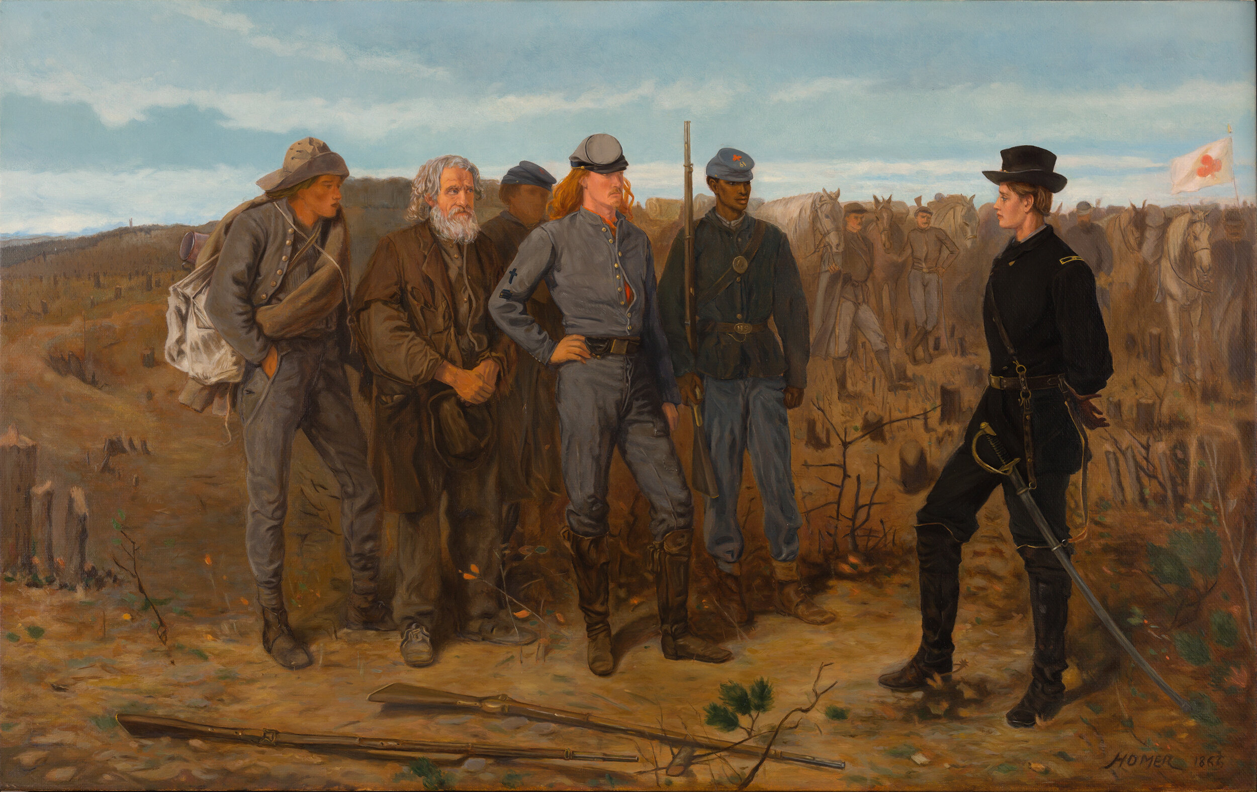 Prisoners From the Front (1866), Commissioned by Arabella Freeman