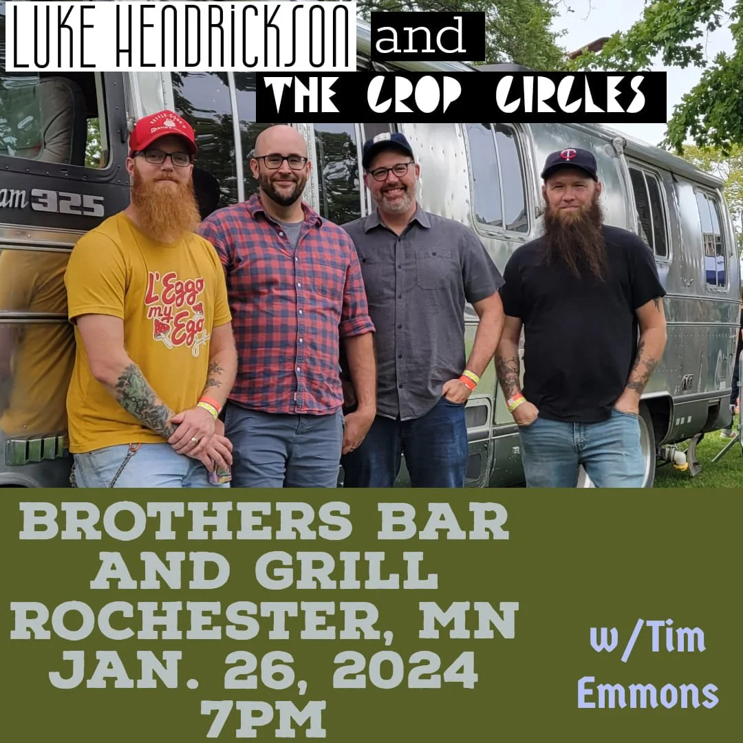 With Luke Hendrickson and the Crop Circles