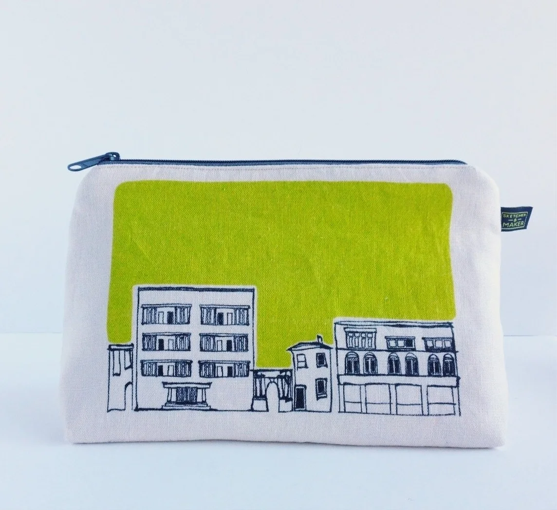 Large Make-up Bag - Archway (4 colours)