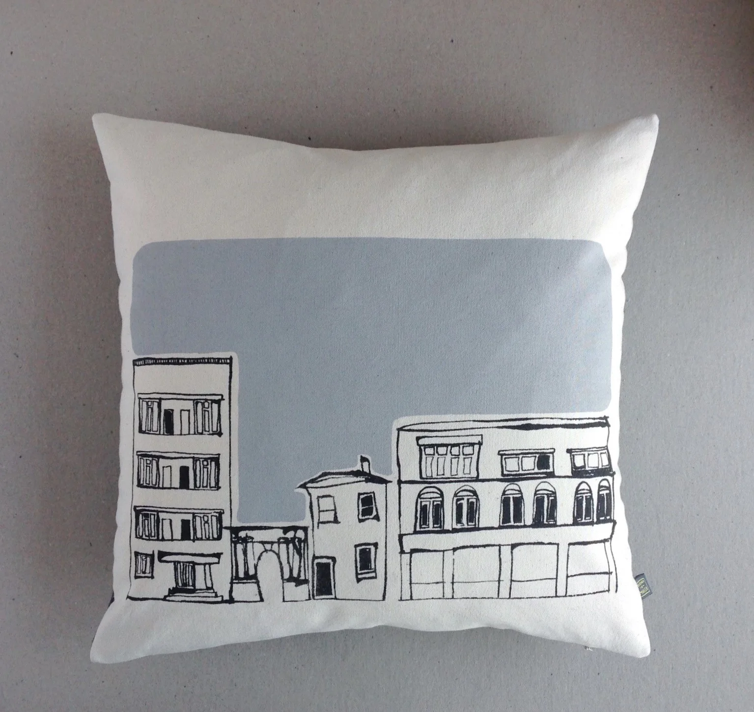 Archway Scatter Cushion - Soft Grey