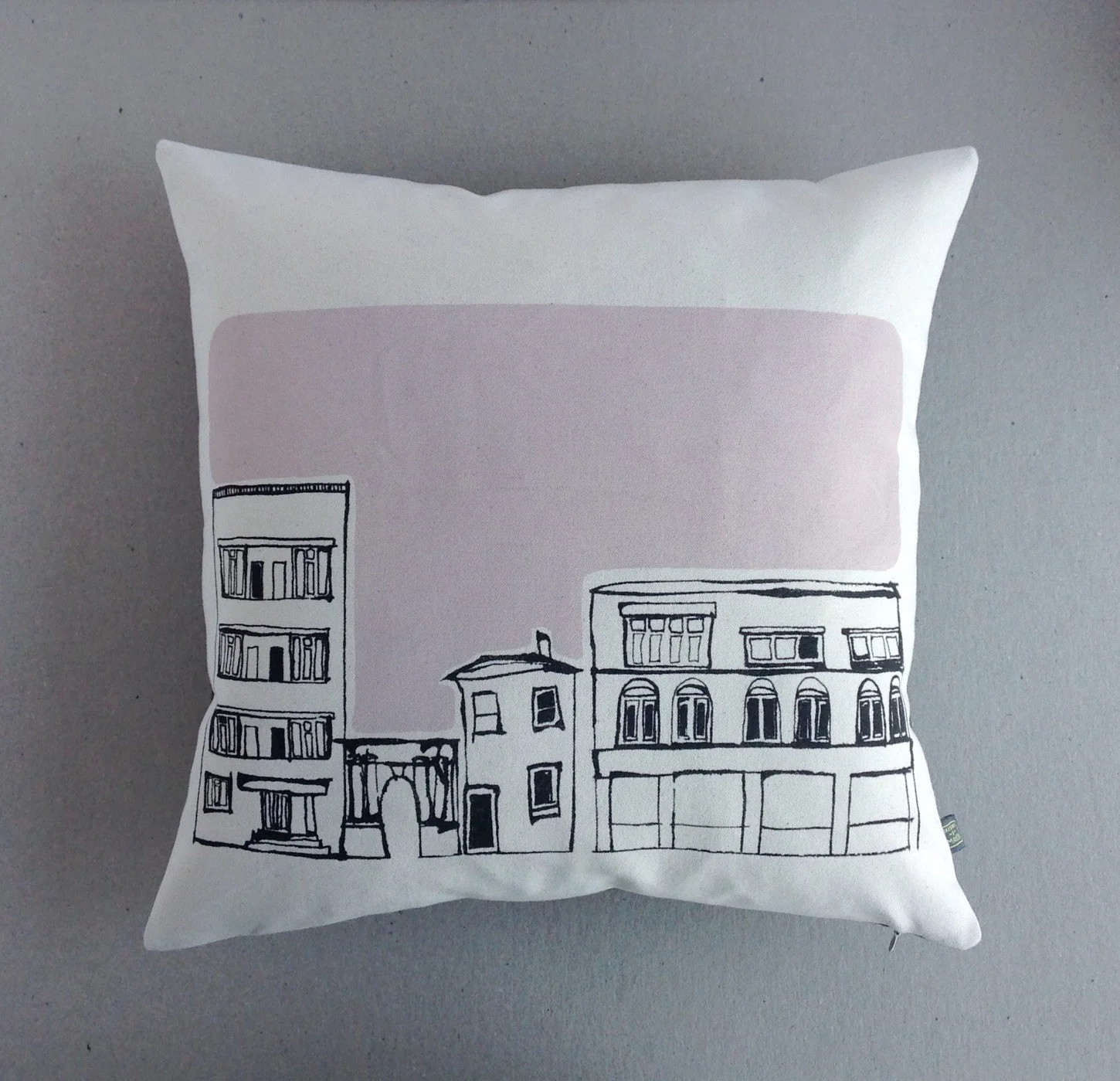 Archway Scatter Cushion -  Blush Pink