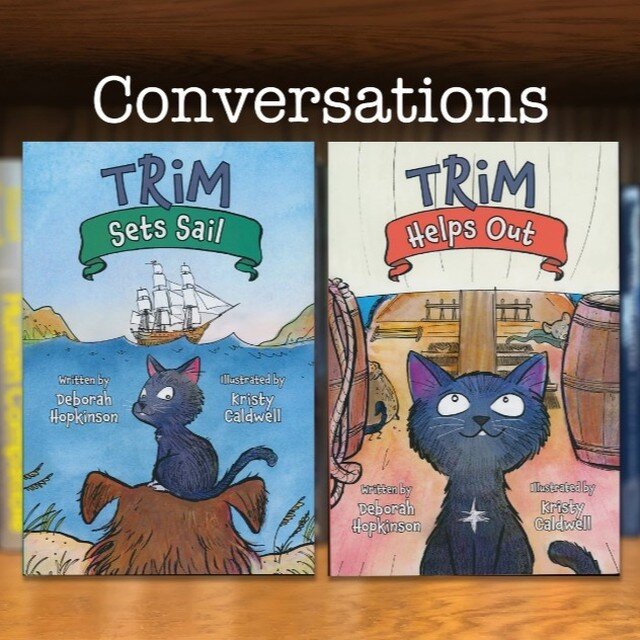 Deborah and I spoke with Dan Skinner on his Kansas Public Radio show &ldquo;Conversations&rdquo; about our collaboration on the Trim book series, and it was also our first time speaking to each other face to face! The link to the audio version is in 