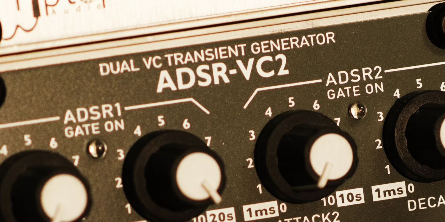 Cwejman ADSR-VC Source Event - Voltage Trigger > Trigger RX to Gate Out Jitter - Zero samples (0.00ms) > Trigger Latency - Zero samples (0.00ms) > Fastest Attack Time (Log) - 7 samples (0.16ms) > Fastest Attack Time (Exp) - 10 samples (0.21ms)