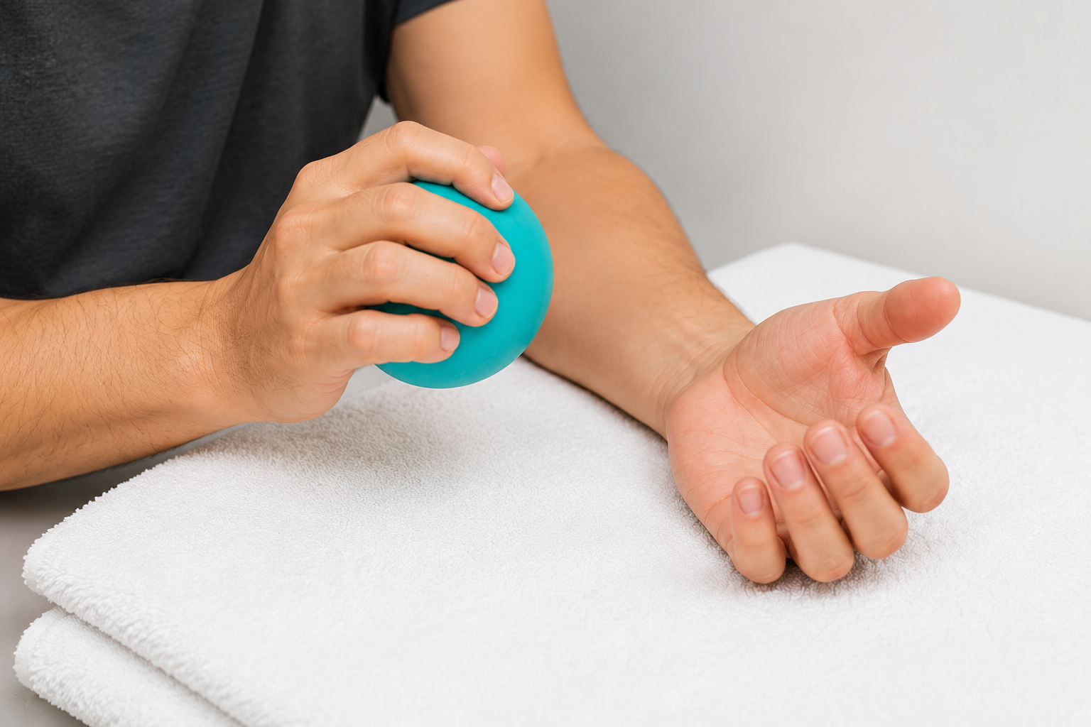 Hand therapy rehabilitation exercises following carpal tunnel release surgery