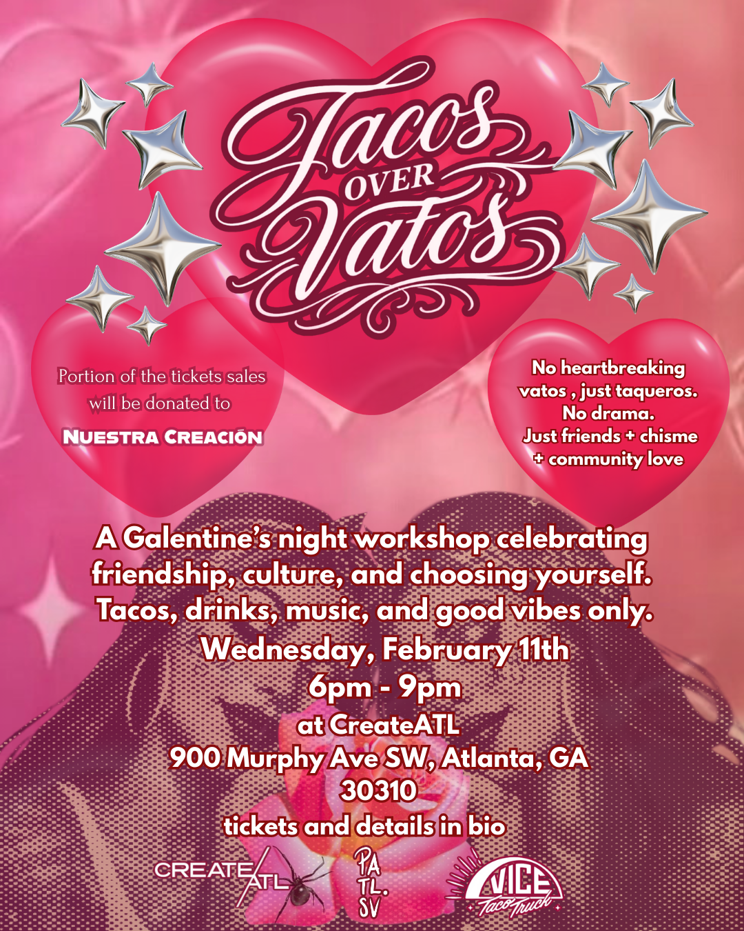 TACOS OVER VATOS VALENTINES DAY