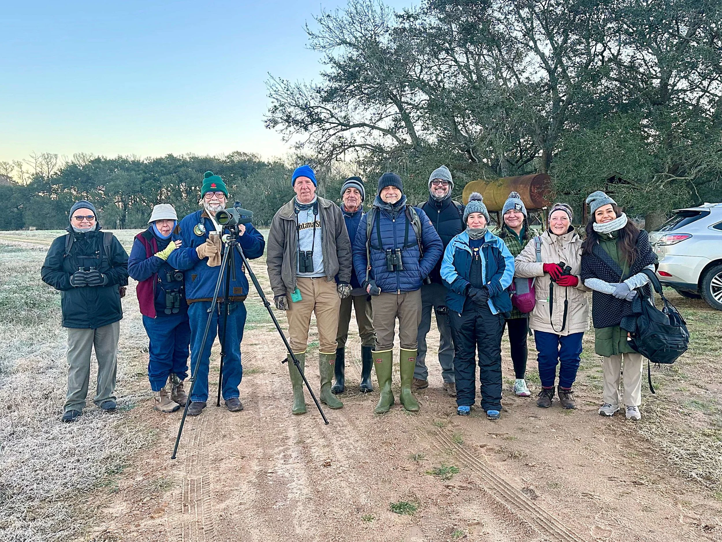 New Year Bird Count at Burr
