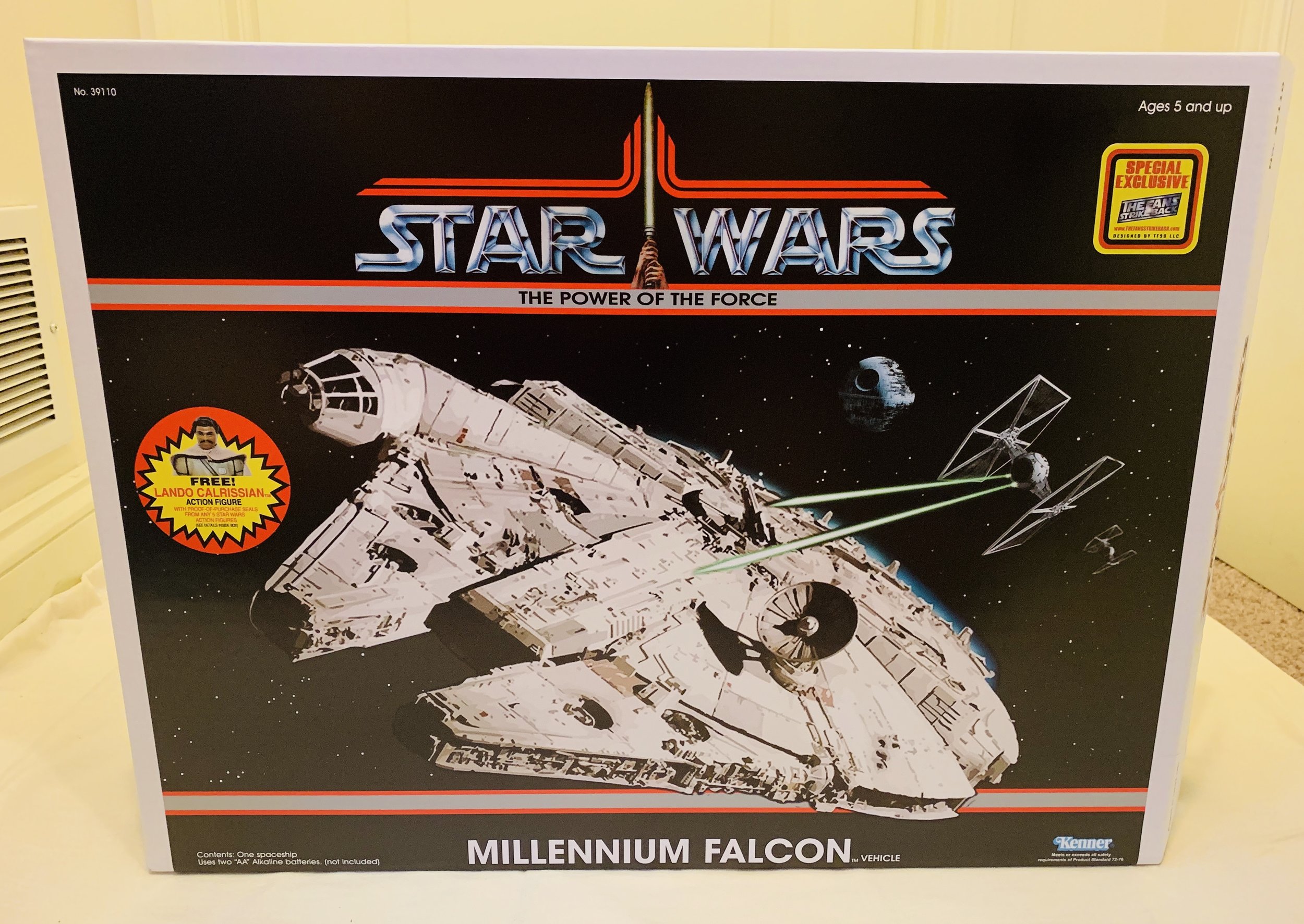 original millennium falcon in box