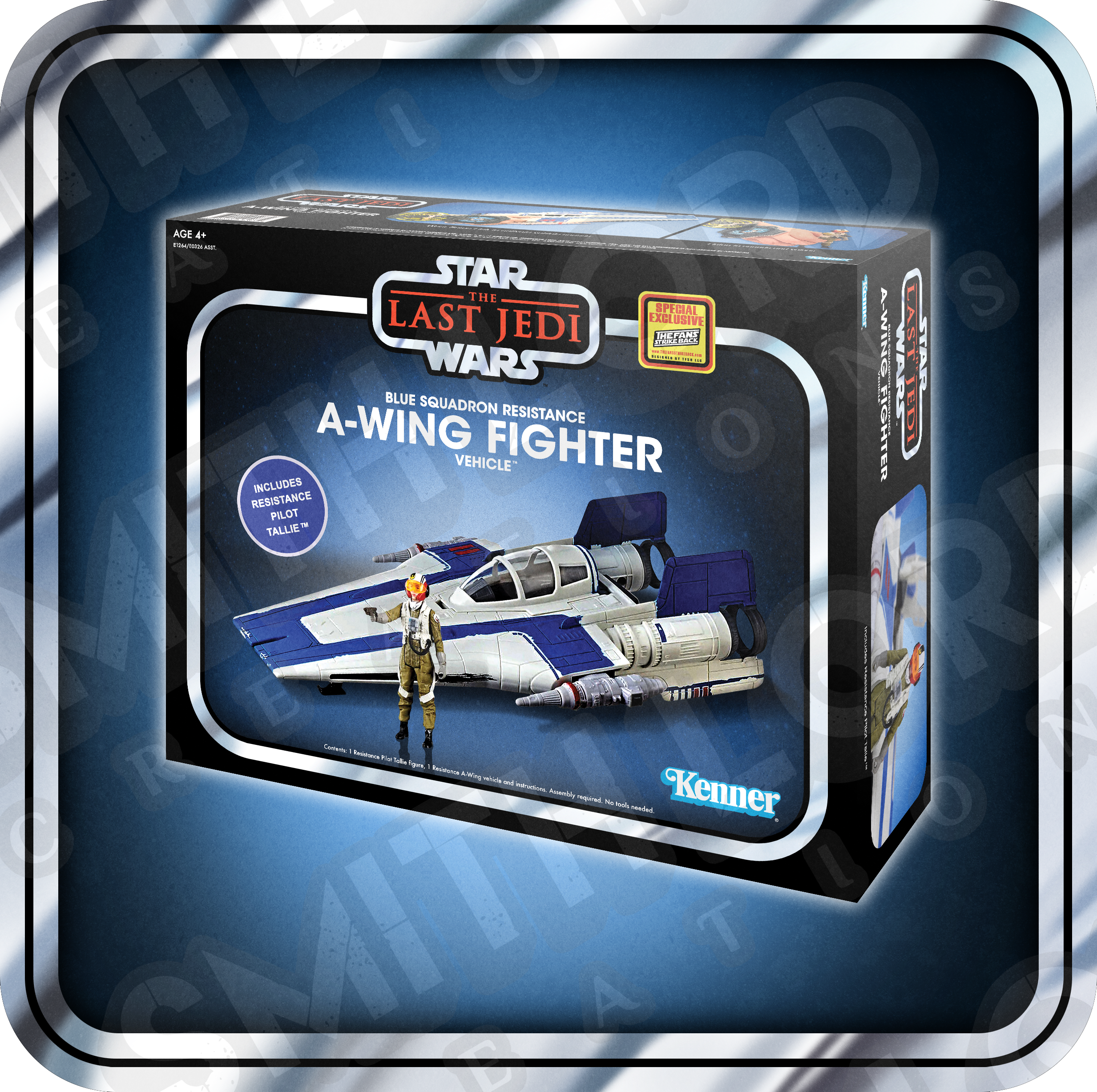 A-WING VINTAGE COLLECTION VEHICLE 3.75 