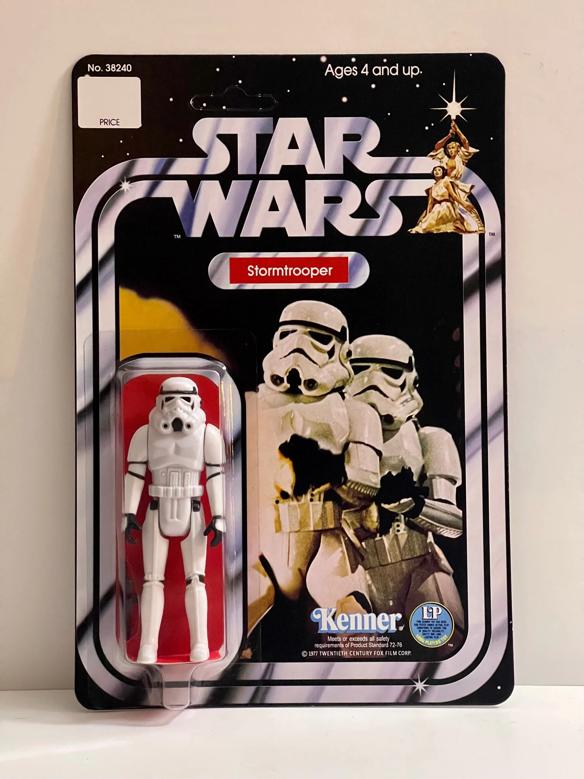 12- back Stormtrooper 3.75 carded figure — The Fans Strike Back
