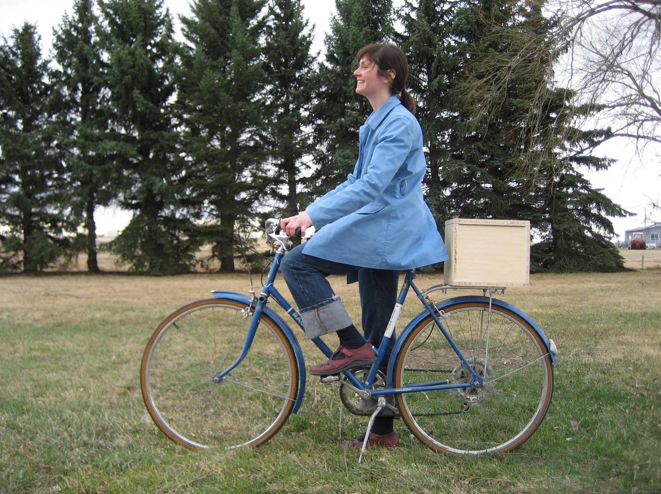 One early prototype - a bamboo box 