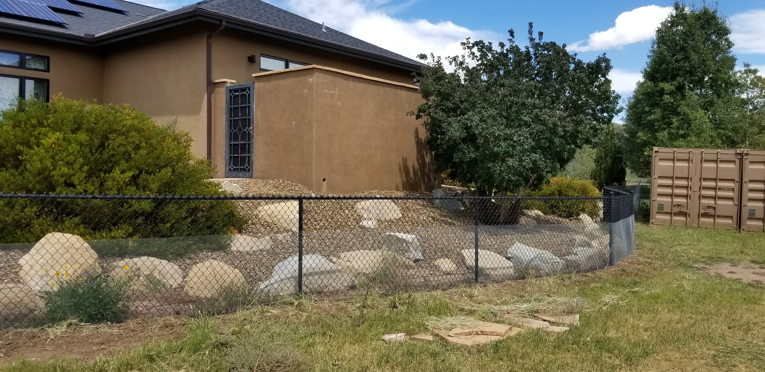Prescott, Arizona Snake Fence Installation