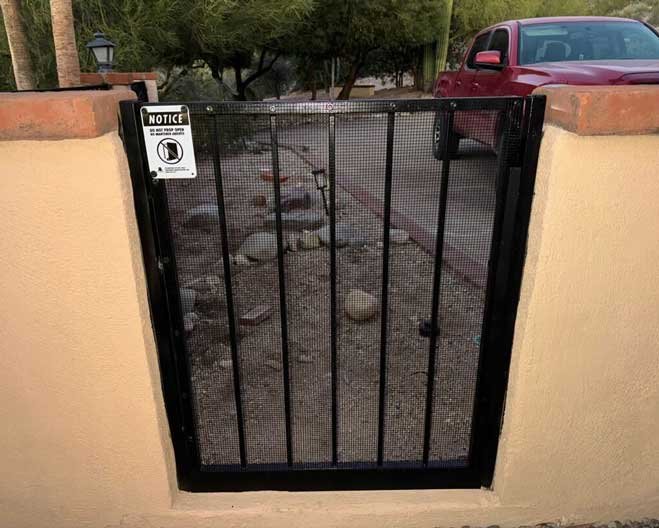Snake Proofed Gate