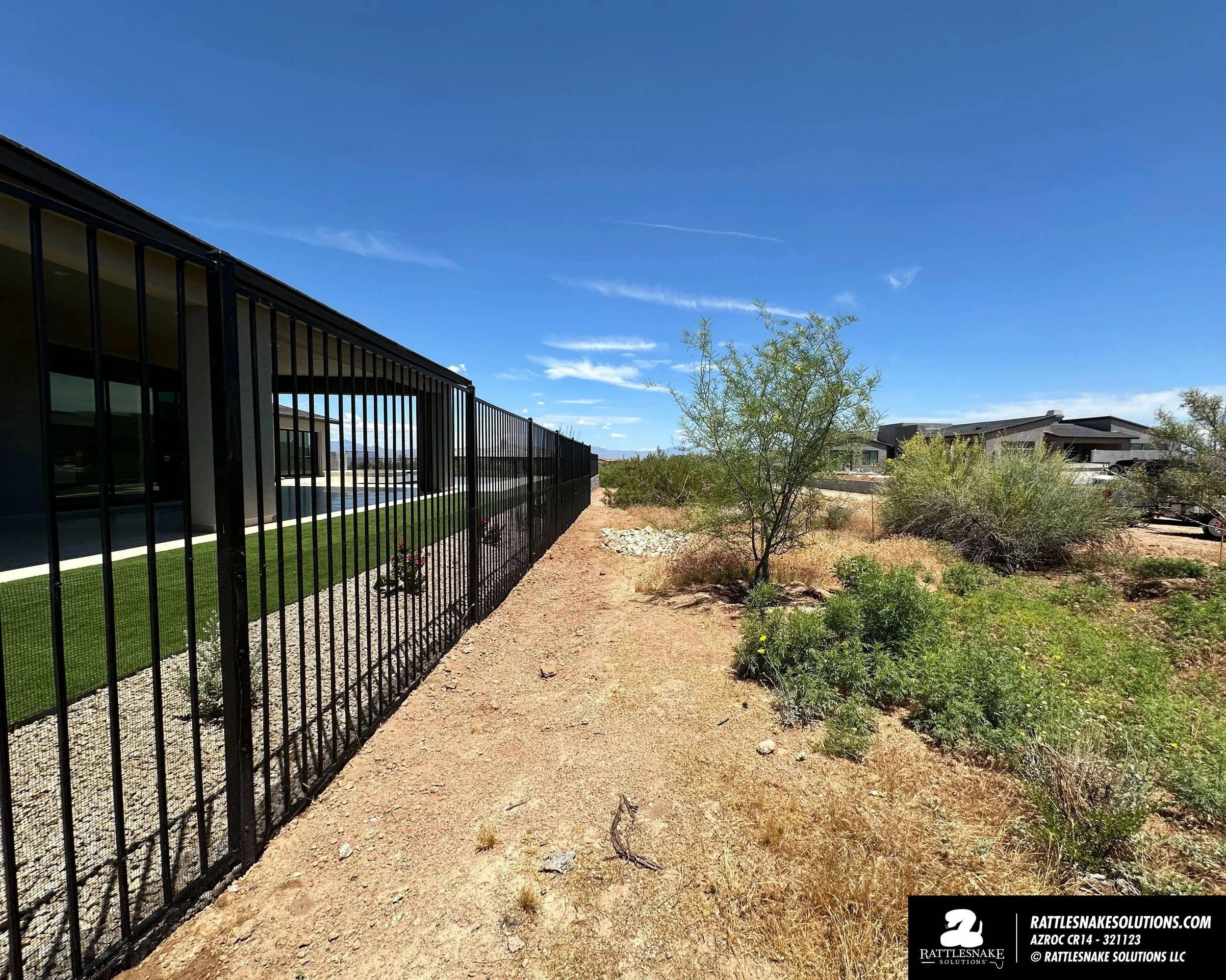 Rattlesnake Fence Projects Keeping Snakes Out of the Backyard — AZ ...