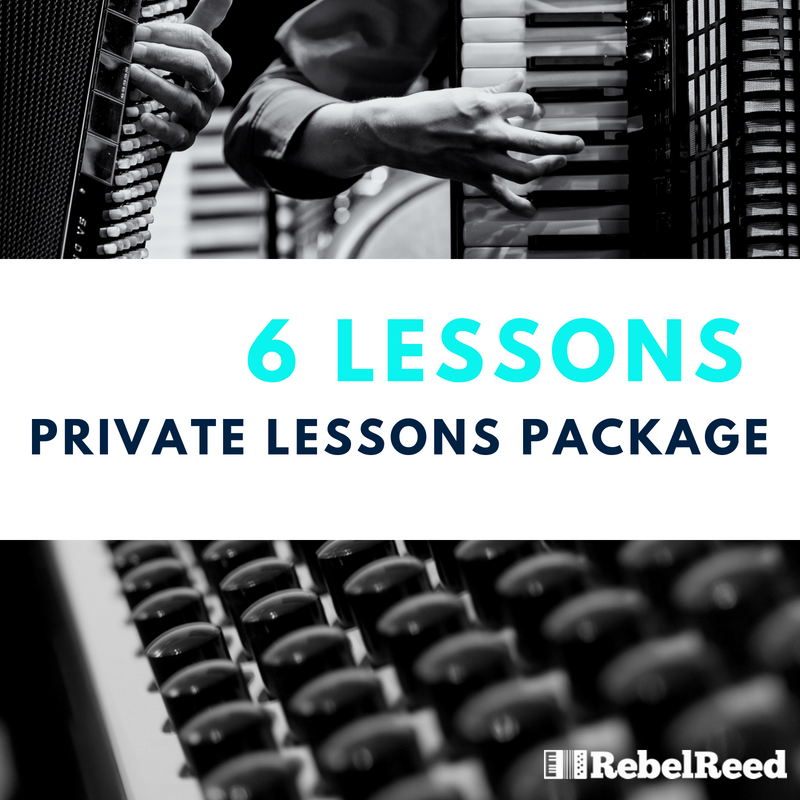 6 LESSON PACKAGE Details: Video Documentation of Your Lessons, Custom Curriculum, Free admission to Theory and Musicianship class