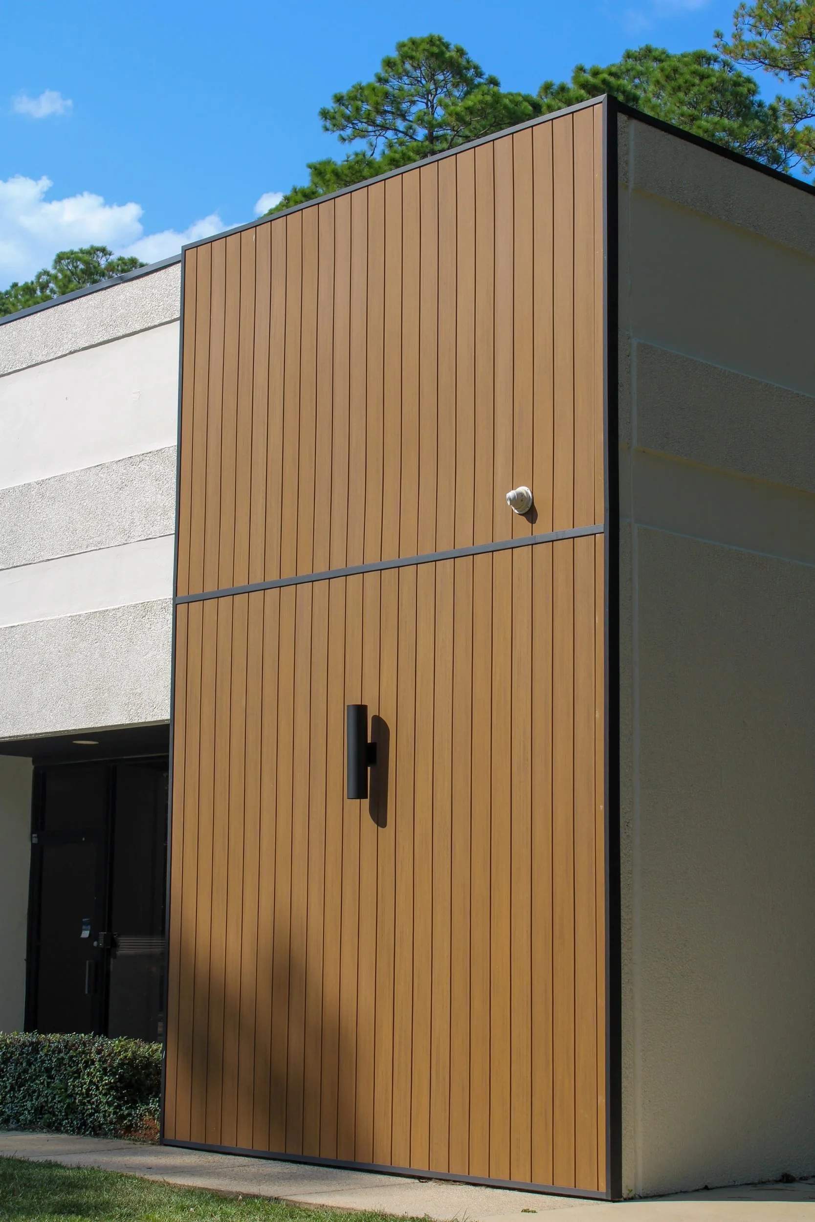Vertical Wood Cladding Exterior