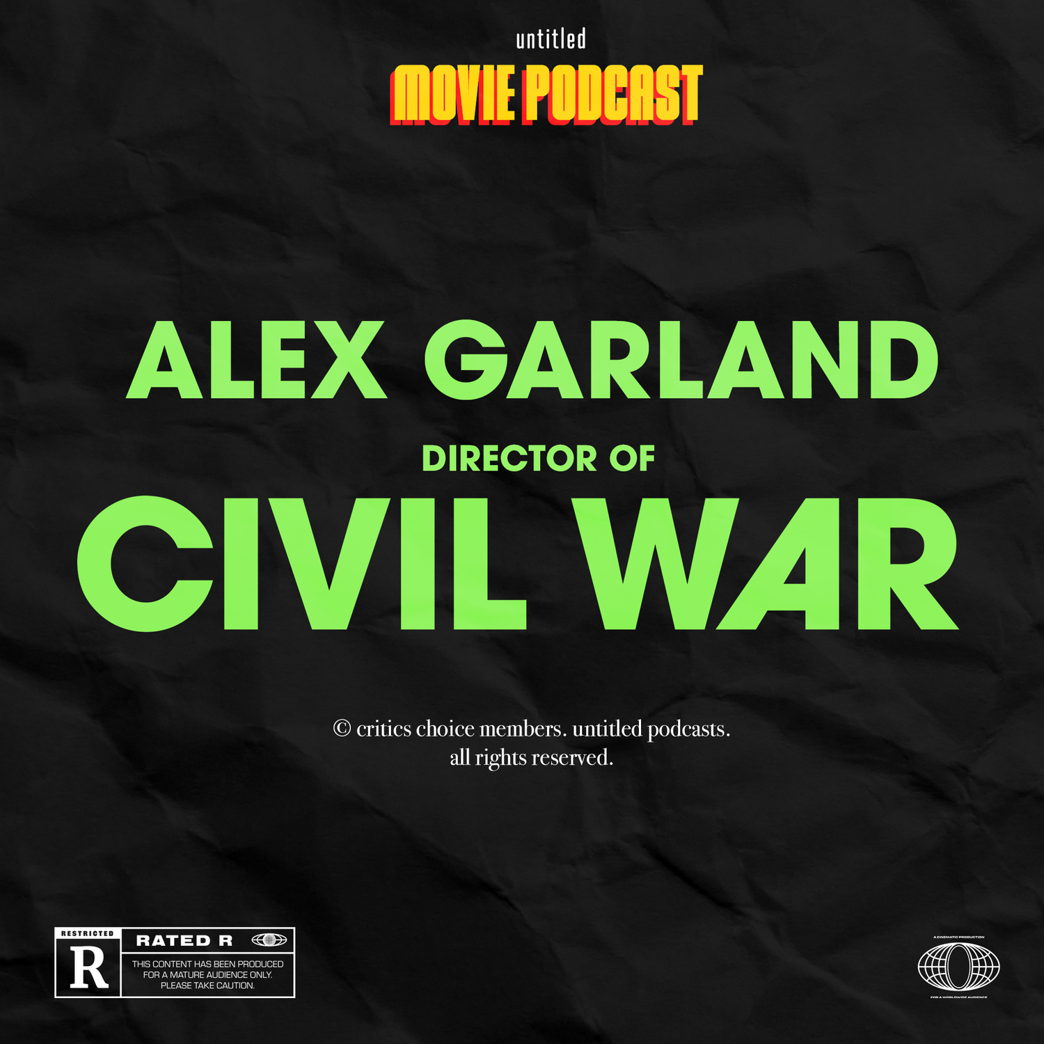 INTERVIEW: CIVIL WAR (Guest: Alex Garland) episode artwork