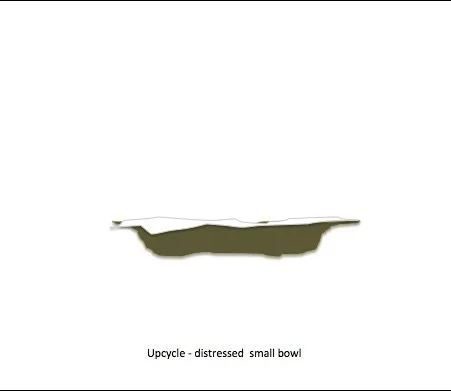 Upcycle - Distressed Small Bowl