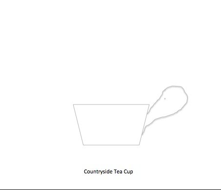Countryside Tea Cup