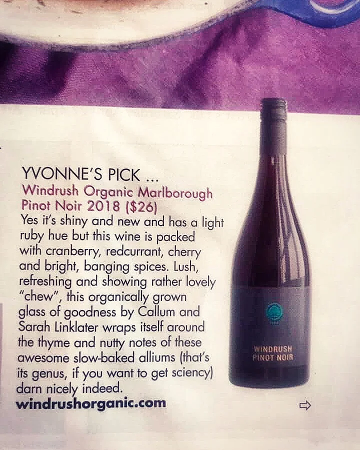 Windrush Organic Pinot Noir NZ Herald 27 April 2019.jpg