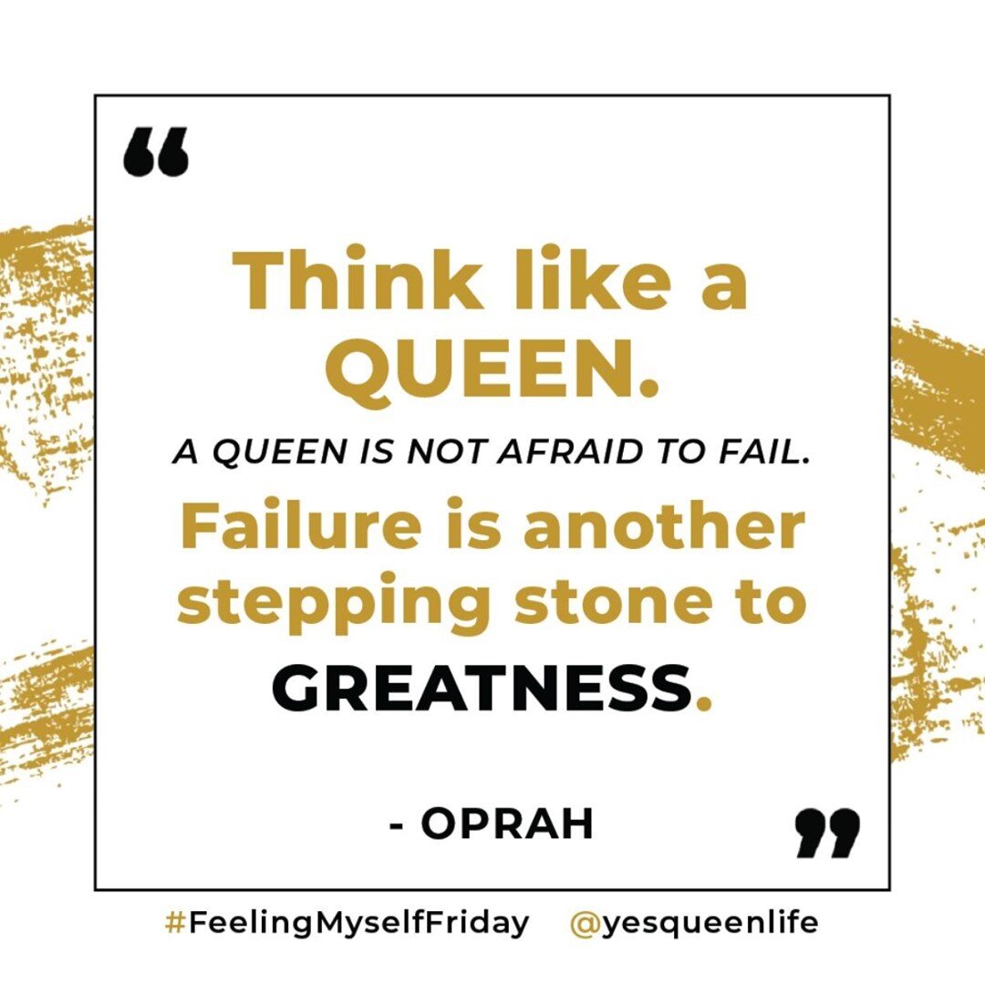 Some advice from the queen herself this Friday! Be sure and take that queen energy with you into this weekend. #FeelingMyselfFriday