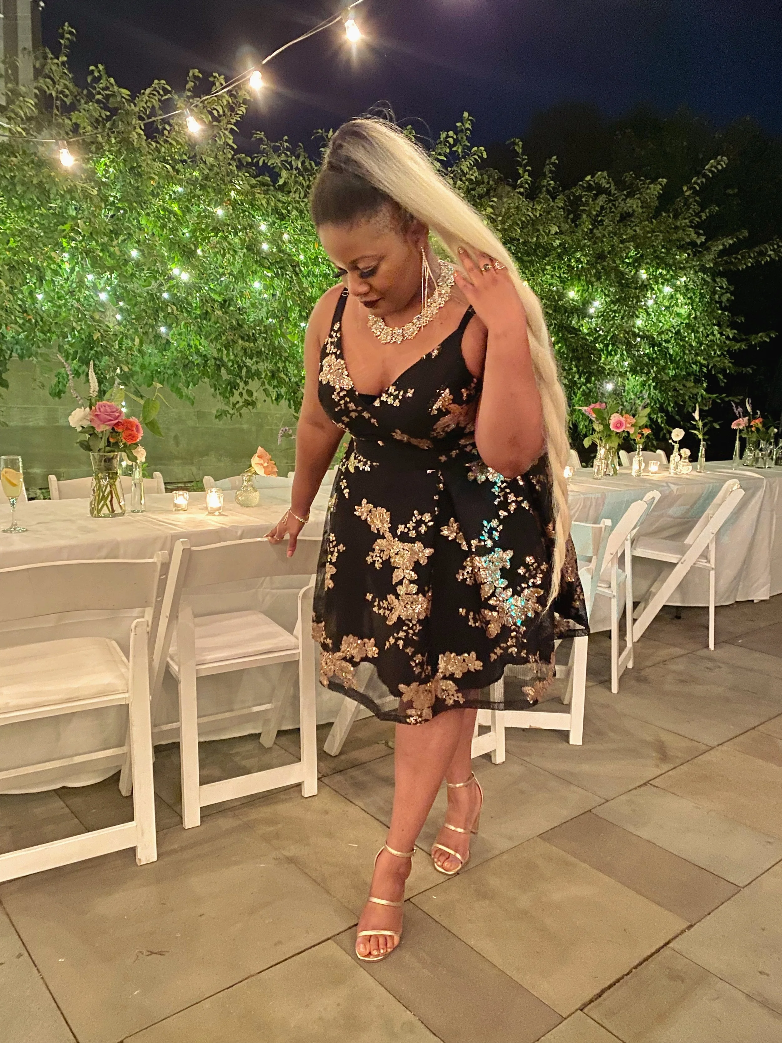 #GetTheLook: The Holiday Dress That Is Guaranteed To Steal Everyone's Attention at the Holiday Party This Season