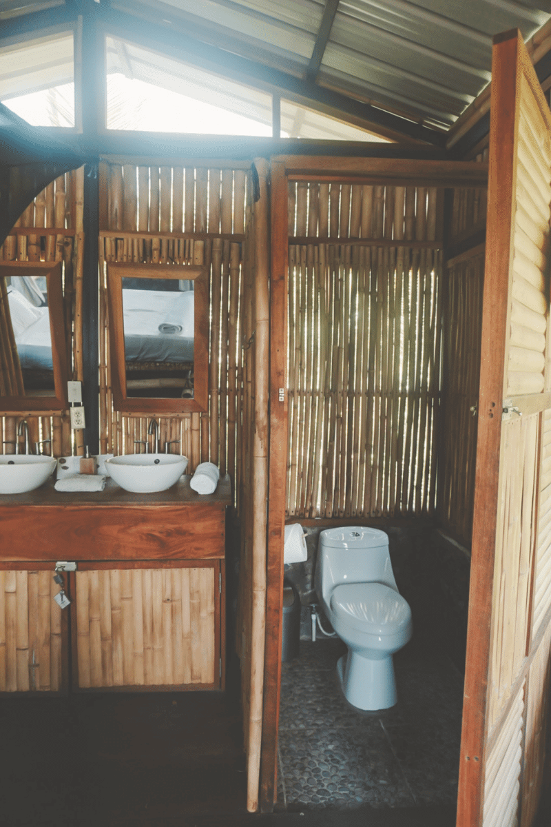 La Bambouseraie bathroom interior shot jungle cabins ometepe.png