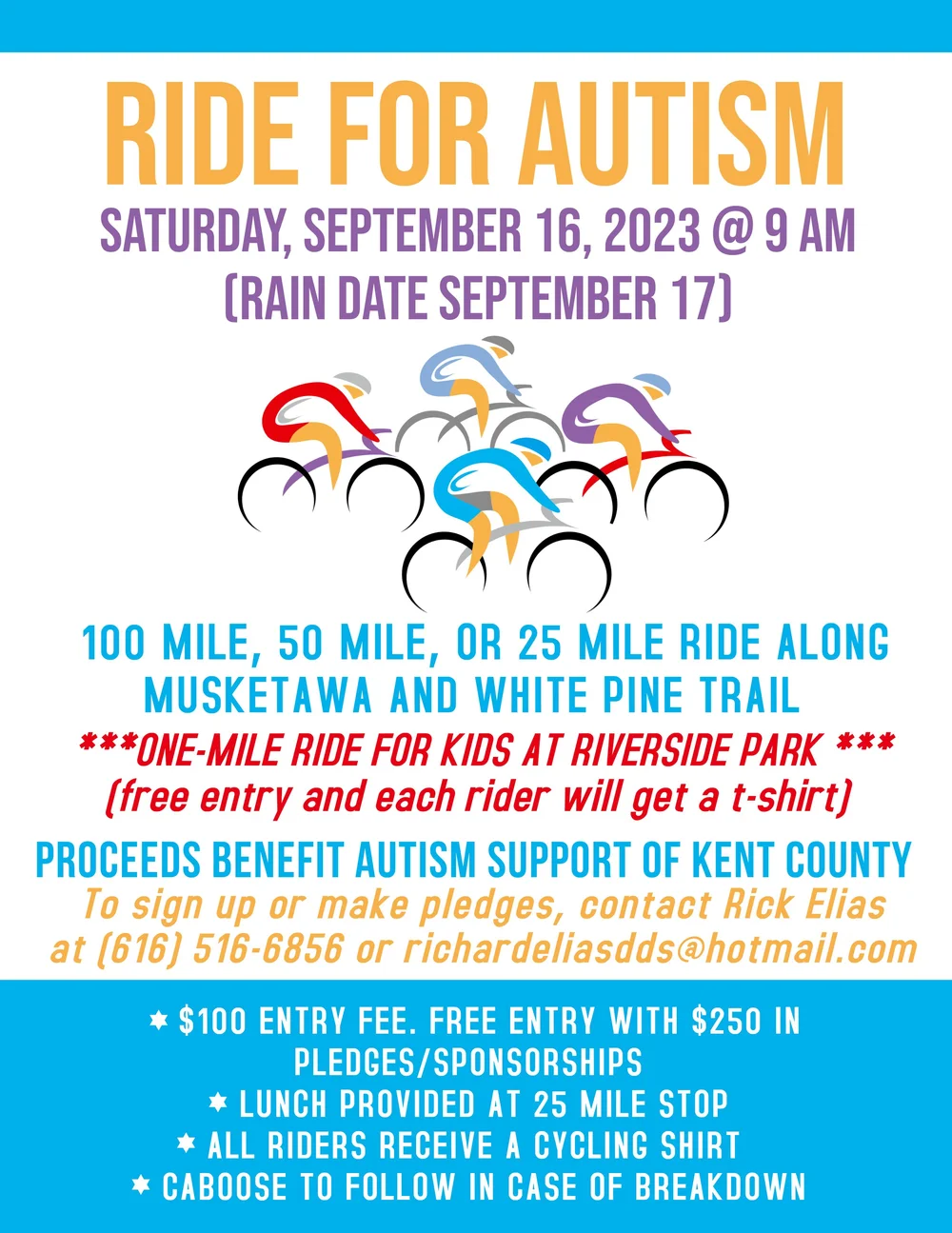 Ride For Autism — Autism Support of Kent County Serving the Needs of