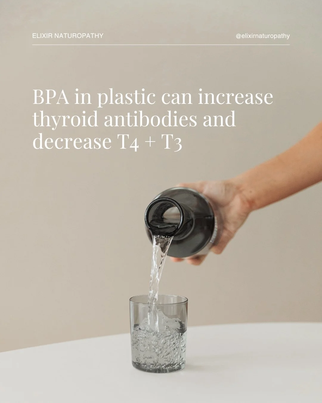 Most of us know BPA (bisphenol A) isn&rsquo;t great for our health, but did you know it can directly affect your thyroid? ⁠
⁠
One particular Korean study found that BPA exposure was linked to:⁠
1️⃣Increased thyroid antibodies: raising the risk of aut
