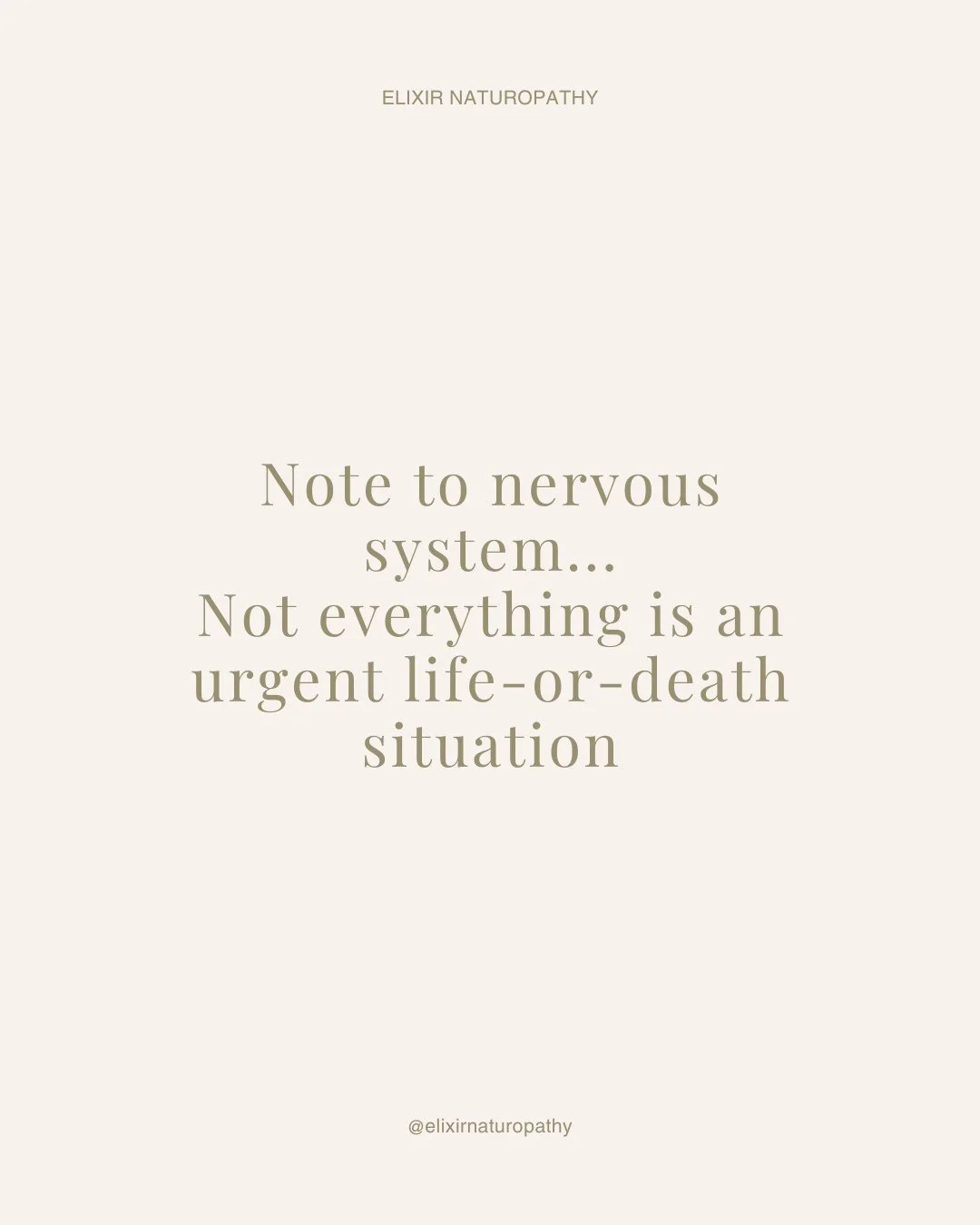 A little note to my own nervous system as well as yours... If everything feels a bit too much right now, this is for you. ⁠
⁠
You don&rsquo;t need to rush, fix, or hold everything together all at once. Your body responds to consistency, reassurance, 
