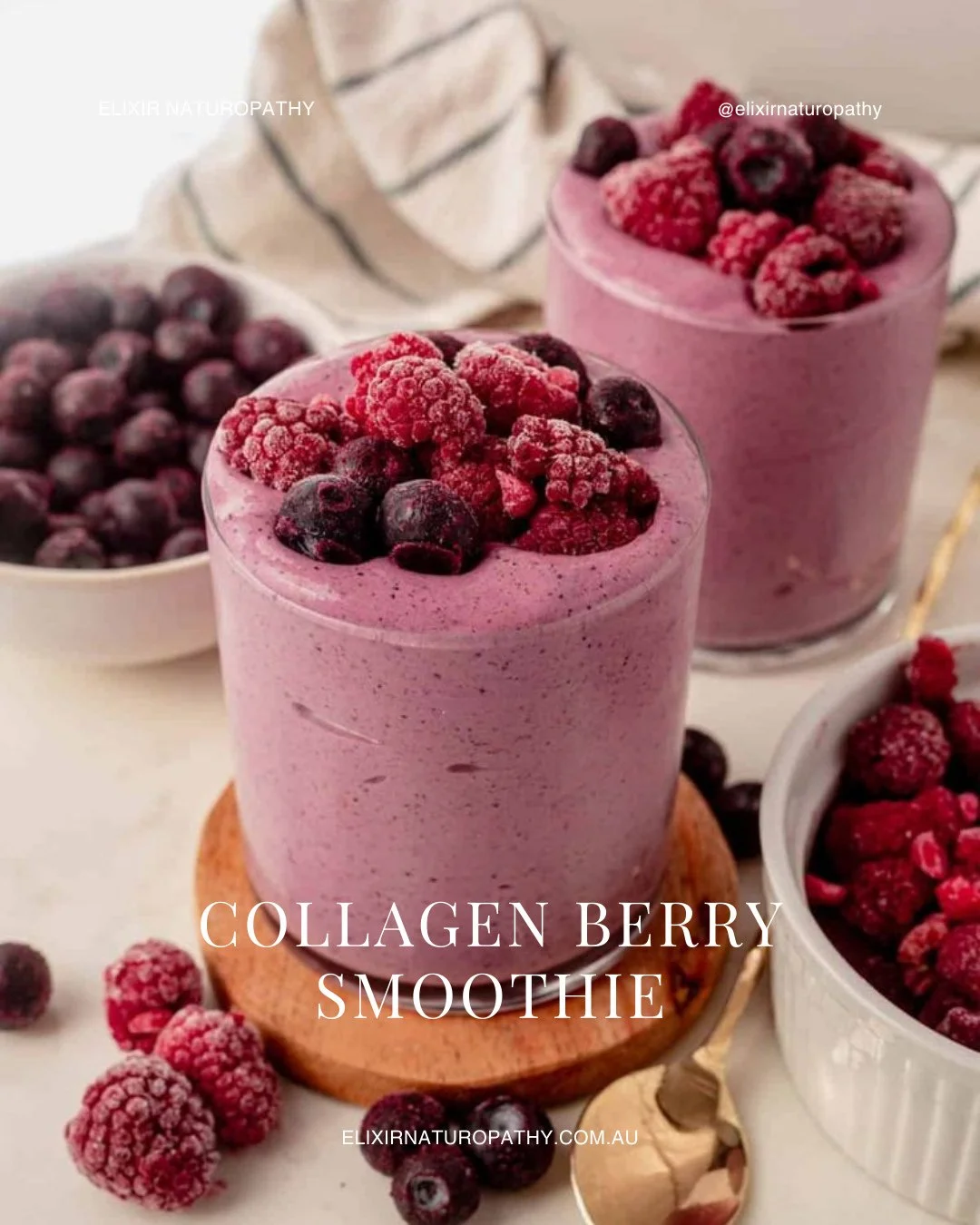 When life feels a bit chaotic after the holidays&hellip; this will help 🫐⁠
⁠
If the kids are still home, routines feel loose, and meals are a bit all over the place, smoothies can be such an easy way to sneak in extra nutrients without overthinking 
