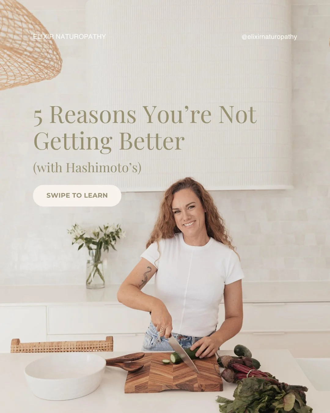 Doing &ldquo;all the right things&rdquo; for hashimoto symptoms but not feeling better?⁠
⁠
It&rsquo;s not because you&rsquo;re failing, it&rsquo;s usually because the full picture hasn&rsquo;t been addressed.⁠
⁠
Hashimoto&rsquo;s isn&rsquo;t just a t