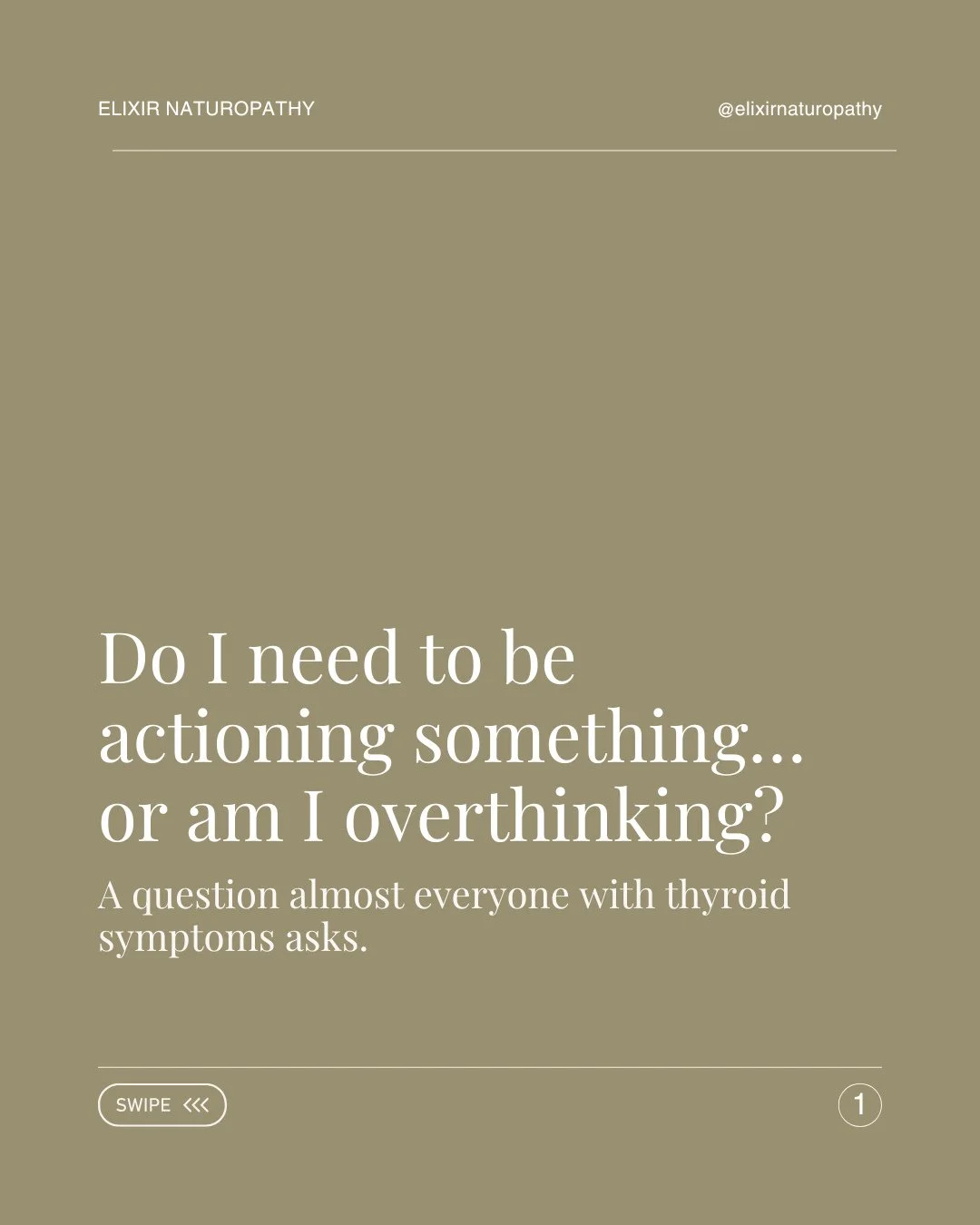 If you&rsquo;ve ever questioned your own symptoms, this is for you...⁠
⁠
So many people with thyroid symptoms are told their labs are &ldquo;normal&rdquo;, everything looks fine, and that "you just need more sleep" or "you're just a bu