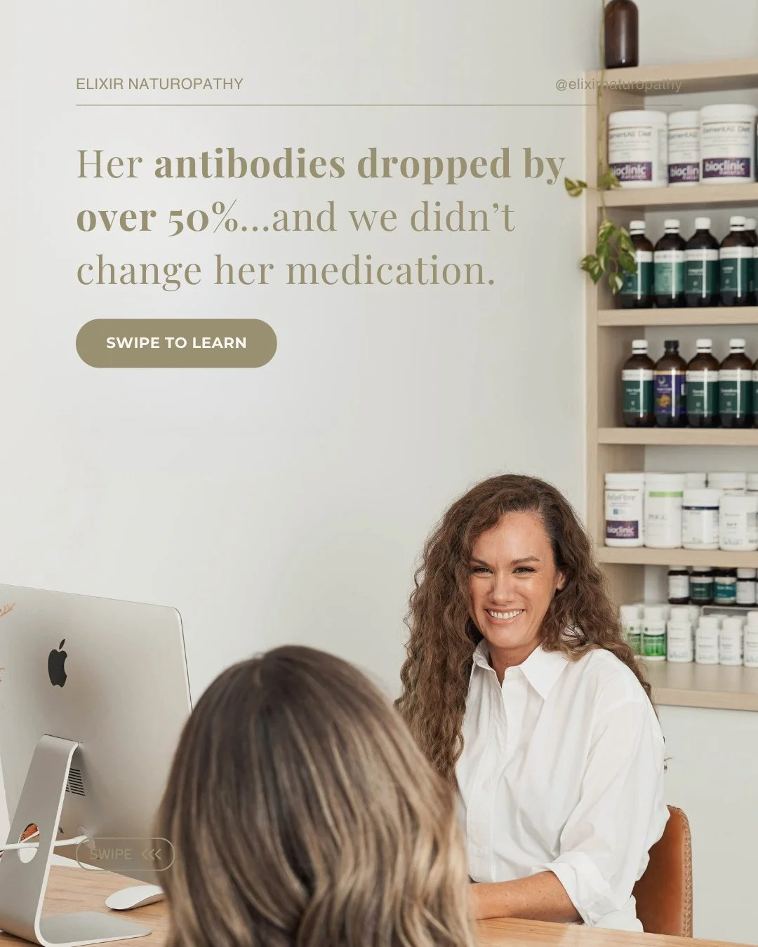 One of the biggest game-changers we see in Hashimoto&rsquo;s management? Identifying and removing/modifying or managing the primary trigger 👏🏼⁠
⁠
When my clients focus on their main trigger, like removing gluten, and support digestive health, we co