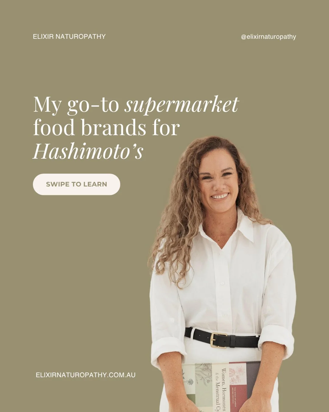 My go-to supermarket food brands for Hashimoto&rsquo;s 🫶🏼⁠
⁠
I know how overwhelming it can feel trying to figure out what to eat when you&rsquo;re supporting Hashimoto&rsquo;s.⁠
⁠
Not every product on the shelf works the same way for your digestio