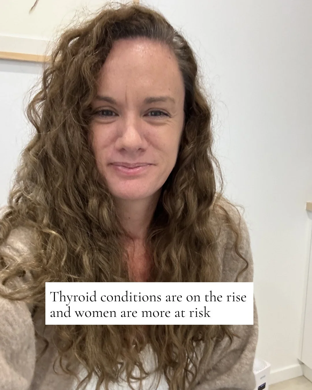 It&rsquo;s Thyroid Awareness Month, and this is something more women need to know 🫶🏼⁠
⁠
Thyroid conditions are on the rise - and women are significantly more likely to develop them than men.⁠
⁠
This includes conditions like Hashimoto&rsquo;s, hypot